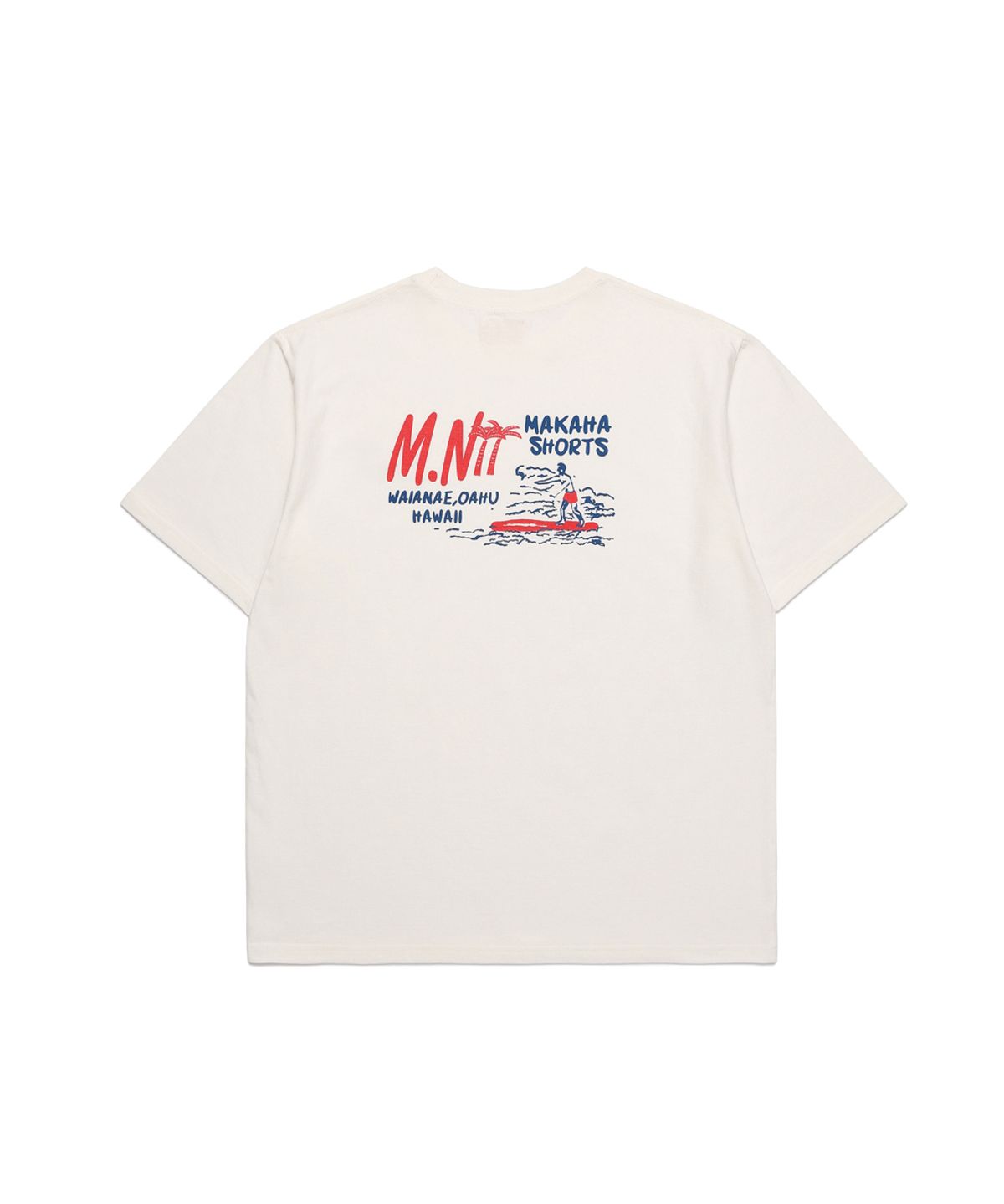 엠니(M.Nii) M.Nii x LAB12 Retro Logo T-Shirts / White