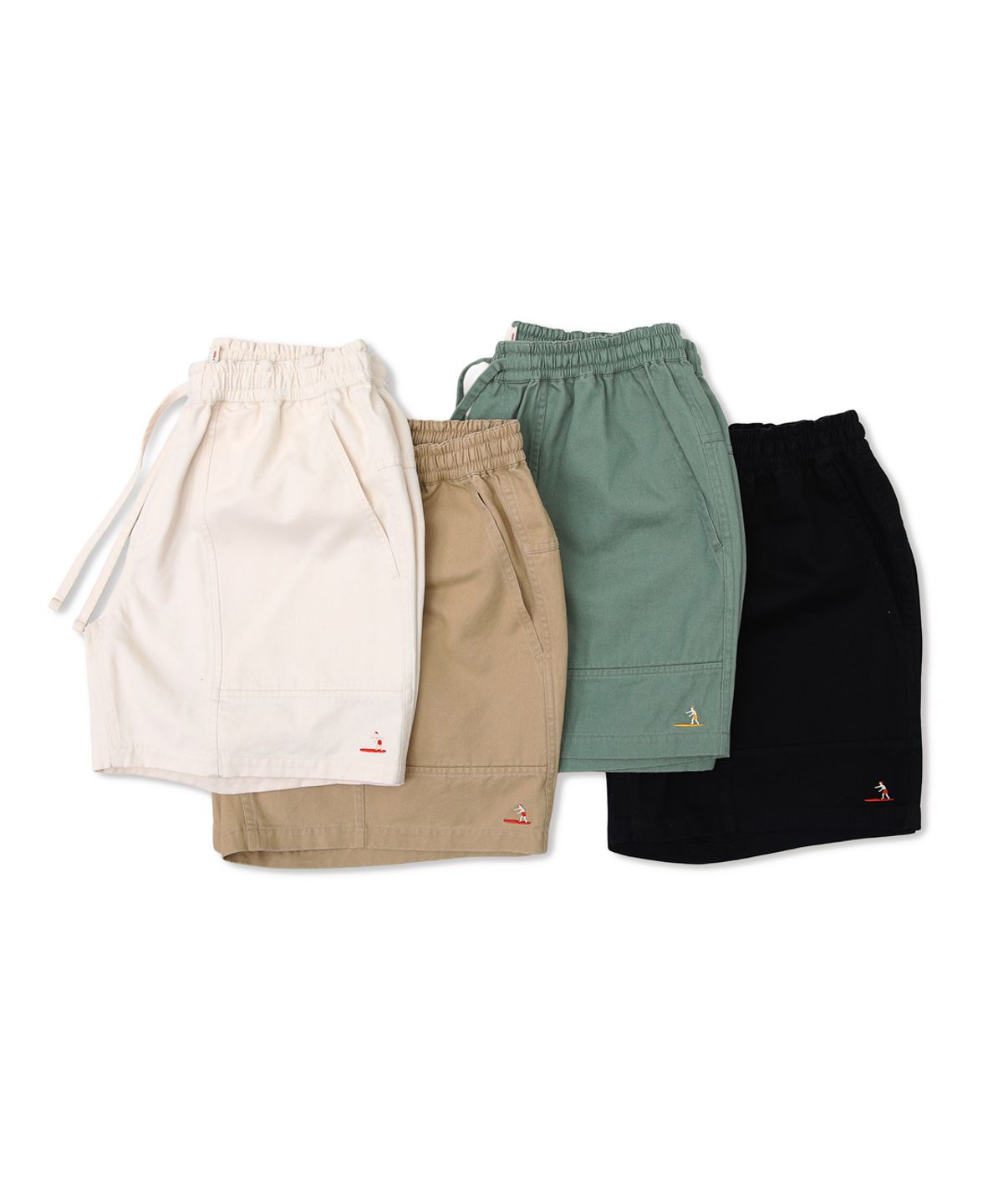 엠니(M.Nii) M.Nii x LAB12 Fatigue Shorts / Black