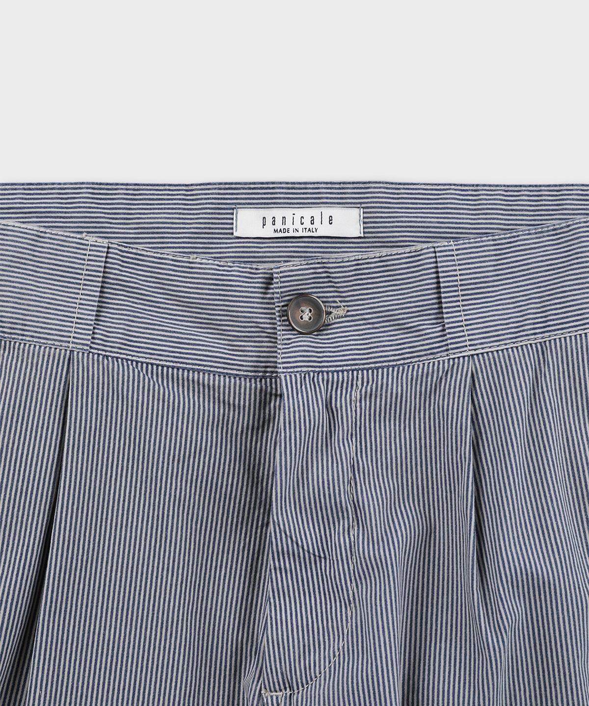 빠니깔레(PANICALE) 스트라이프 슬림핏 코튼 팬츠  2 COLOR