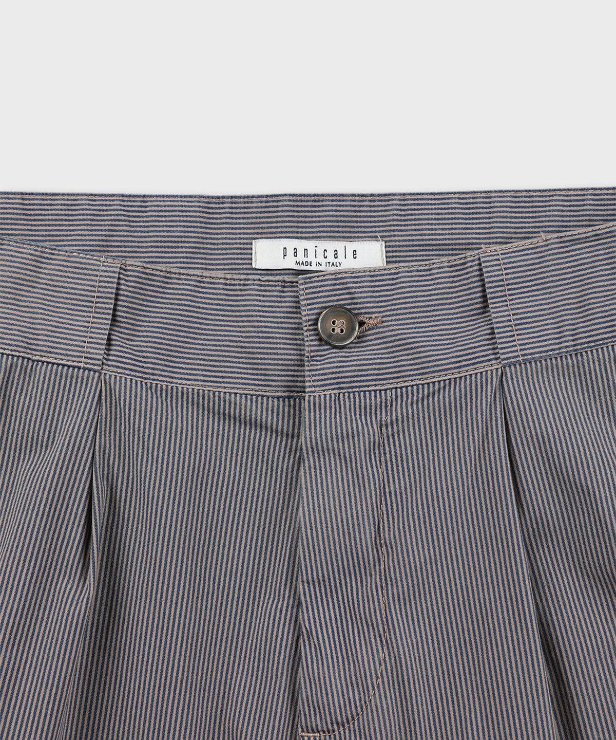 빠니깔레(PANICALE) 스트라이프 슬림핏 코튼 팬츠  2 COLOR
