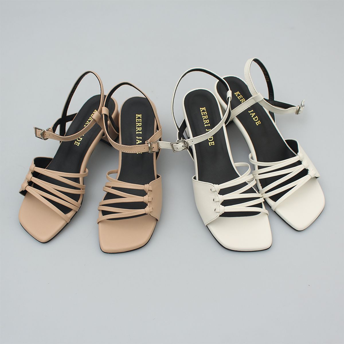 케리제이드(KERRIJADE) Inner Comb Sandal_CreamWhite