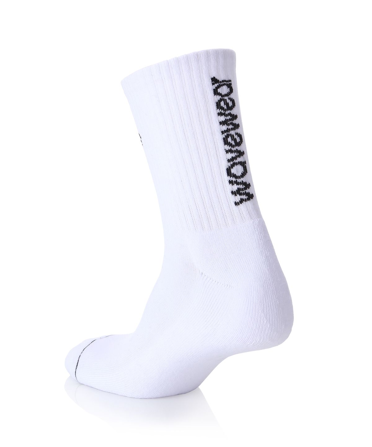 웨이브웨어(WAVEWEAR) 기능성 액티브 삭스 (화이트/블랙)