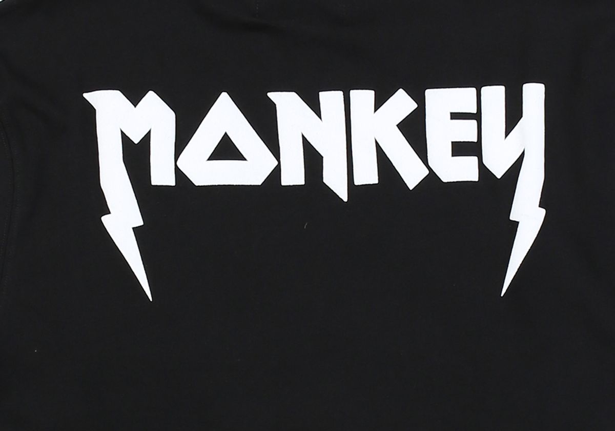 몽키플라워(Monkey Flower) 공용  빅 힙합 로즈 레귤러핏 반팔티셔츠/MM1WTS12U WHITE