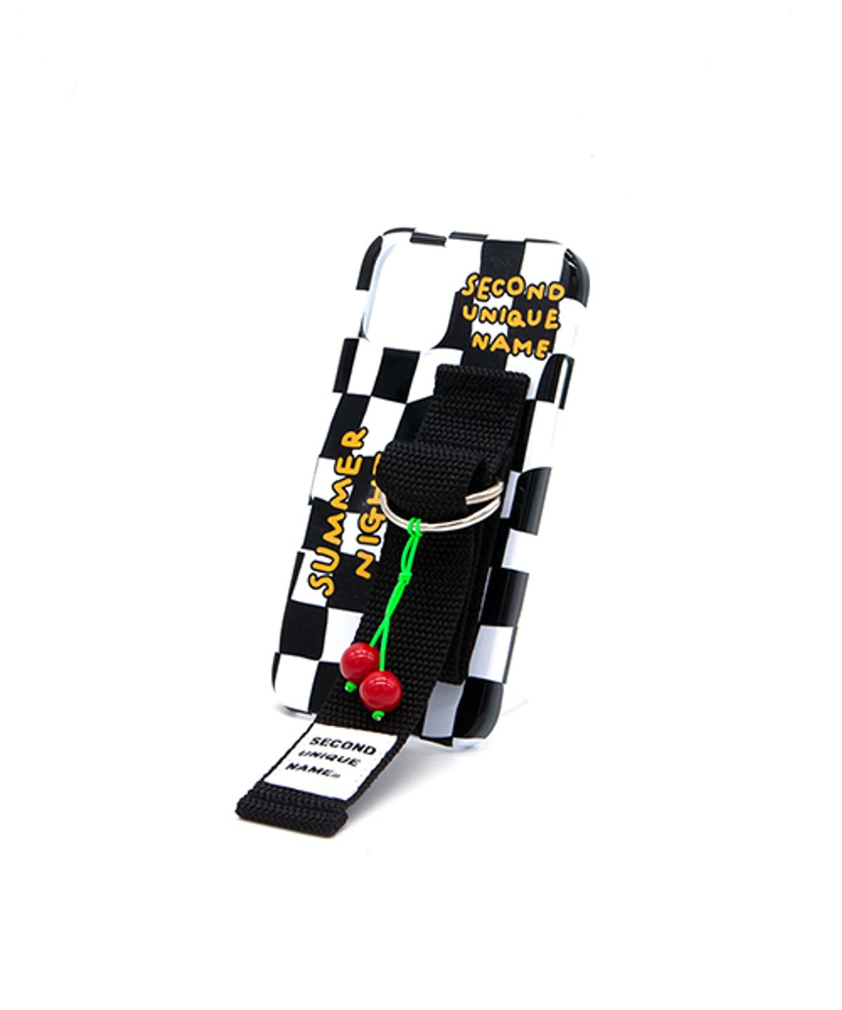 세컨드유니크네임(SECOND UNIQUE NAME) SUN CASE CHECKER BOARD BLACK