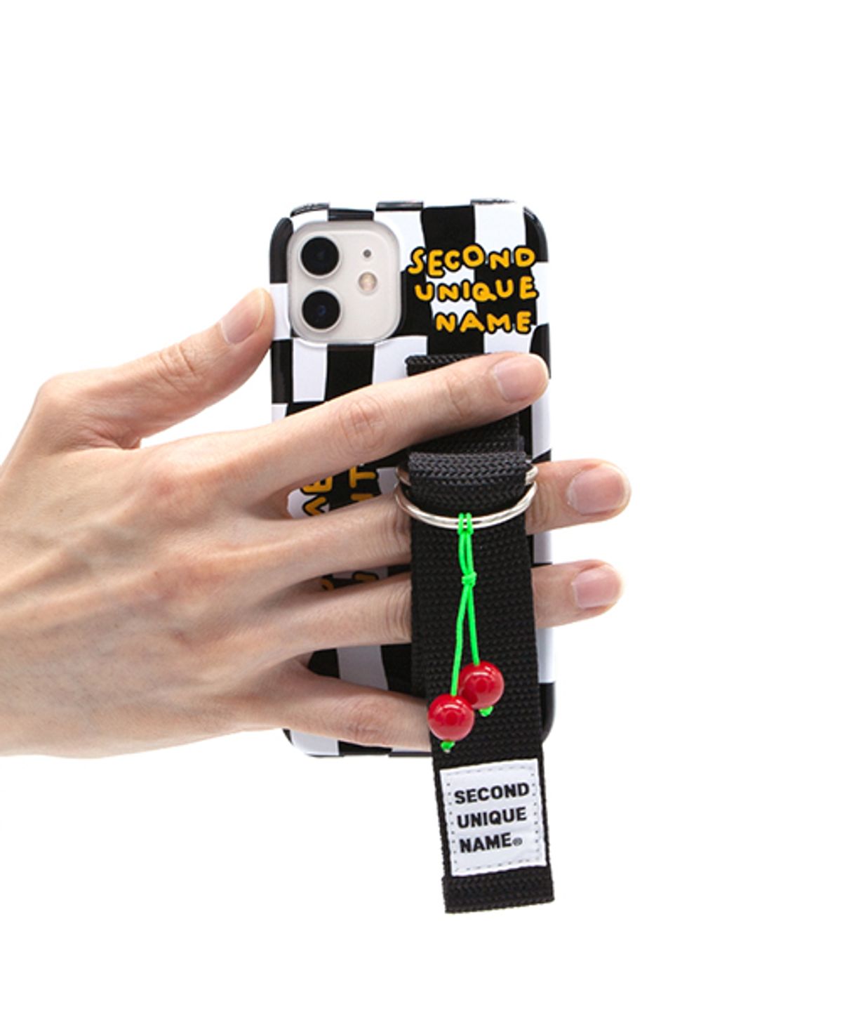 세컨드유니크네임(SECOND UNIQUE NAME) SUN CASE CHECKER BOARD BLACK