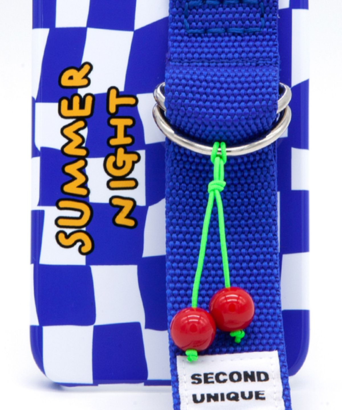 세컨드유니크네임(SECOND UNIQUE NAME) SUN CASE CHECKER BOARD BLUE