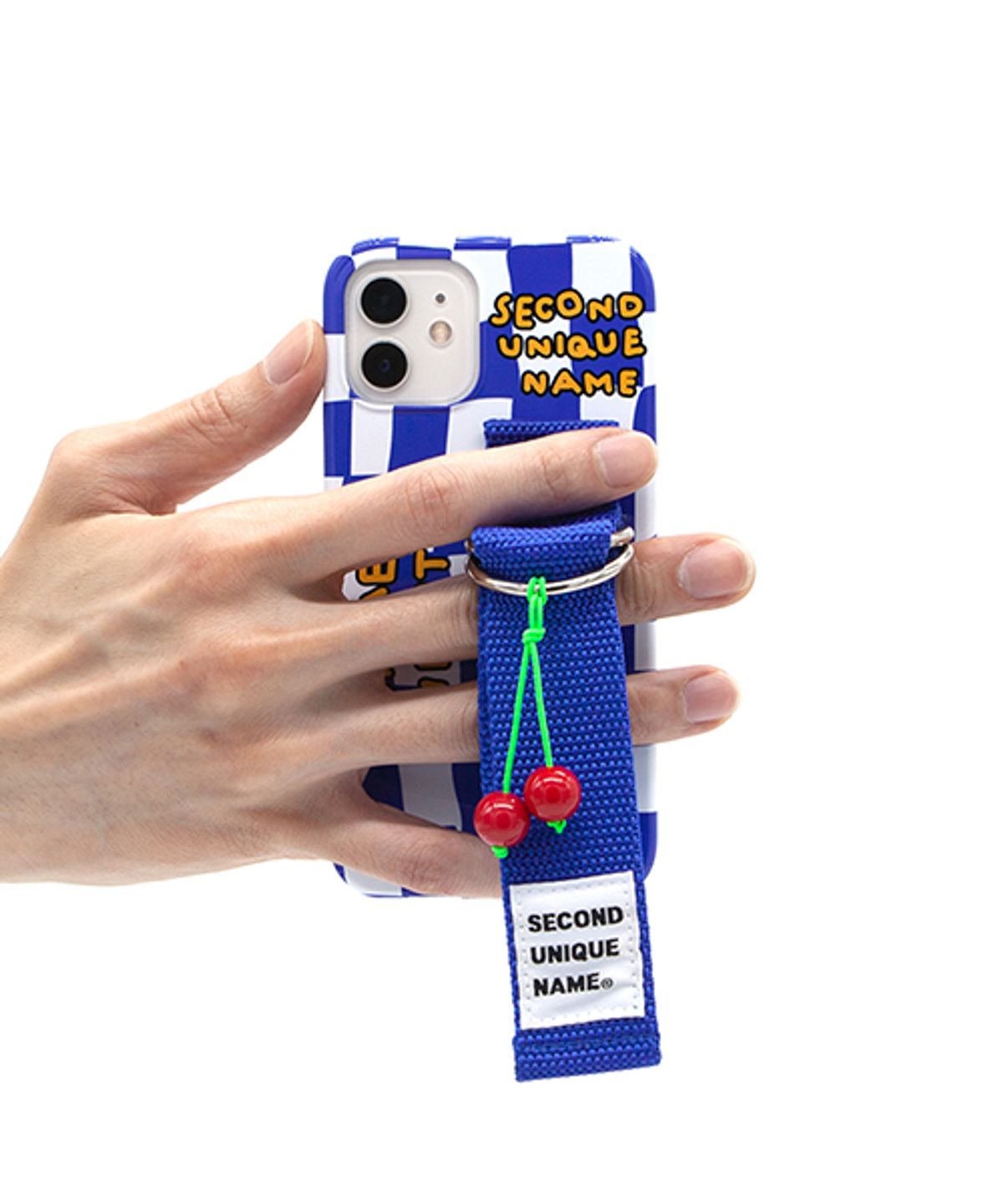세컨드유니크네임(SECOND UNIQUE NAME) SUN CASE CHECKER BOARD BLUE