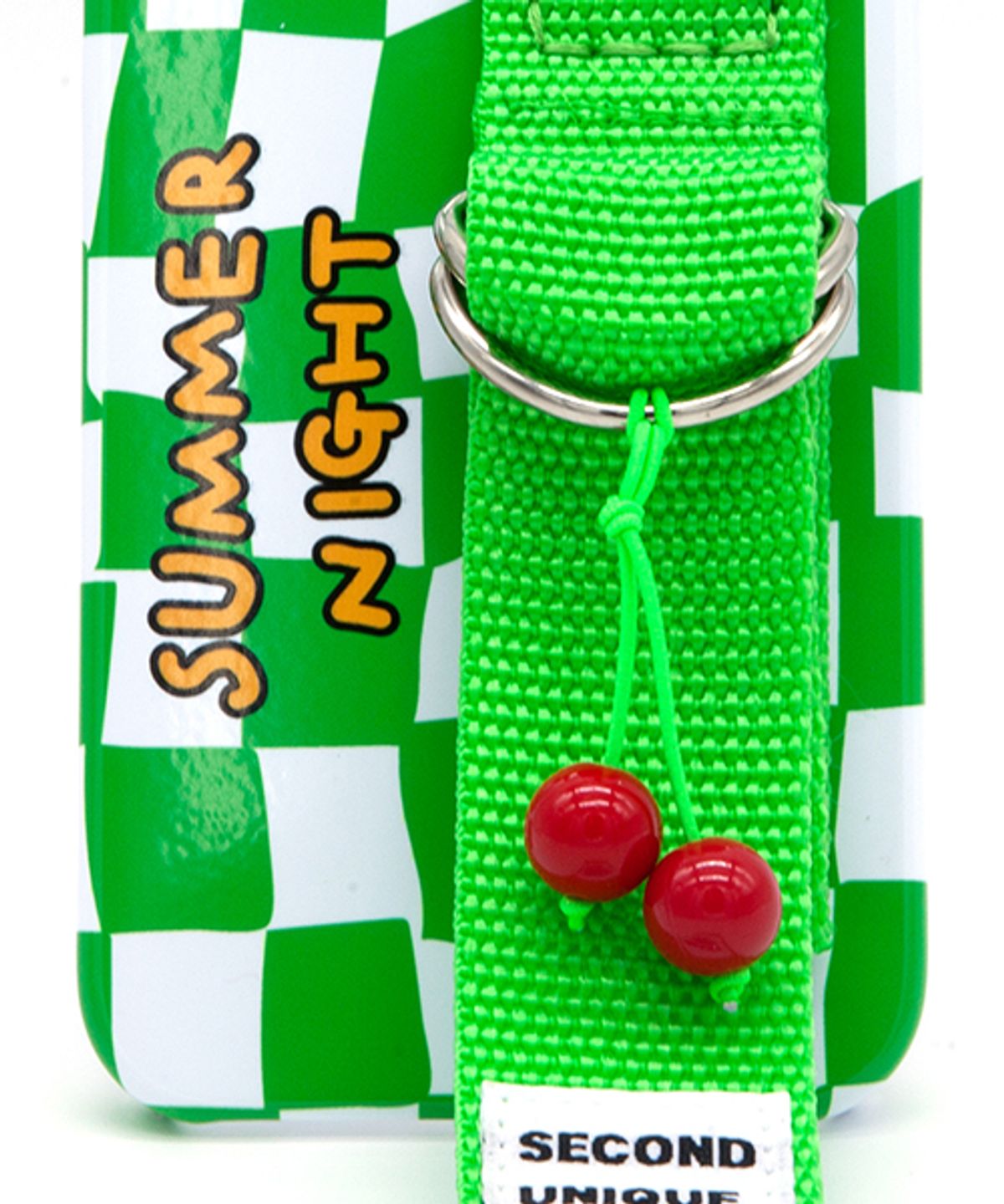 세컨드유니크네임(SECOND UNIQUE NAME) SUN CASE CHECKER BOARD GREEN