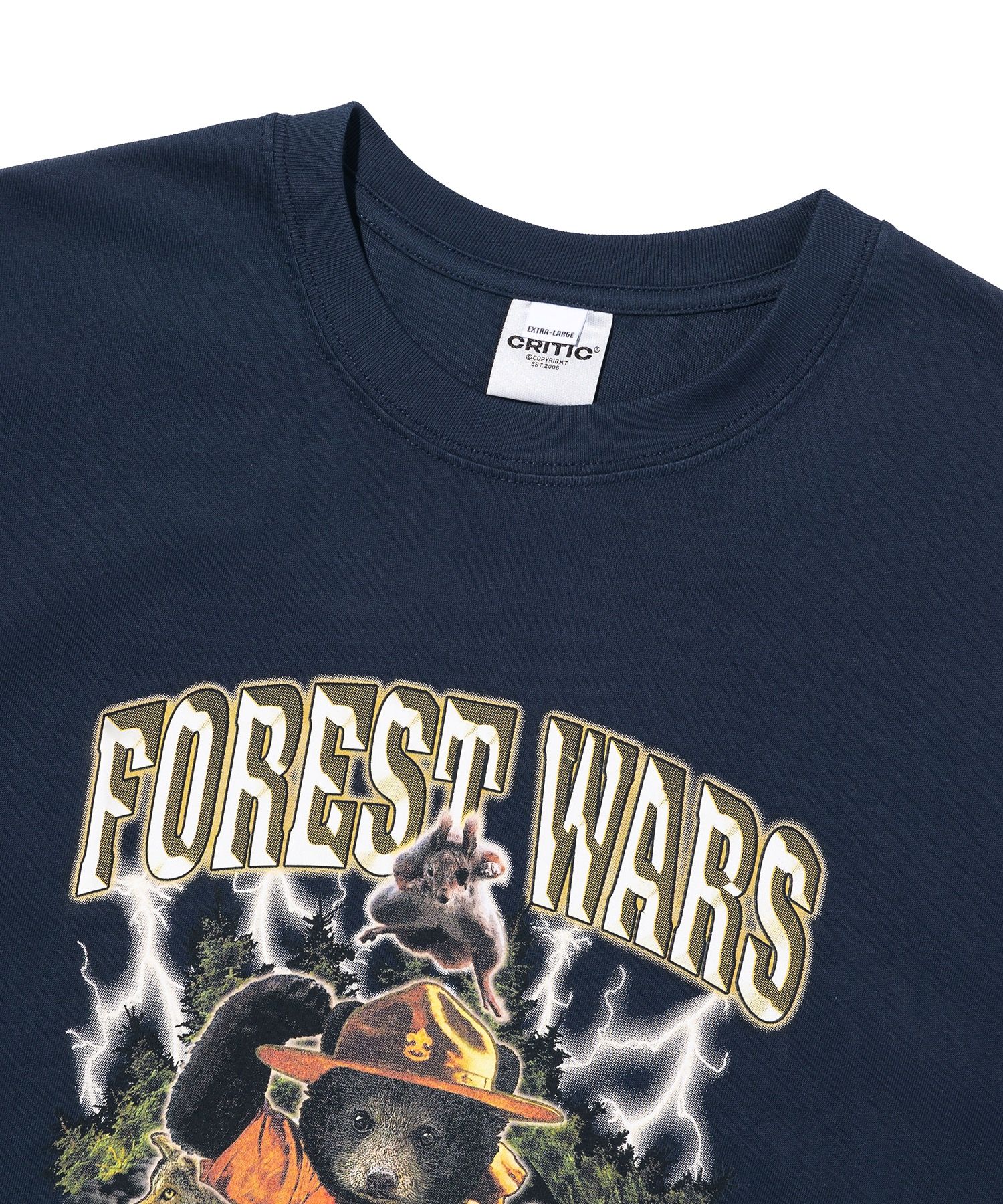 [CRITIC]FOREST WARS Short Sleeve T-Shirt/追跡付 MUSINSA | CRITIC FOREST WARS Short Sleeve T-shirt D/Mint