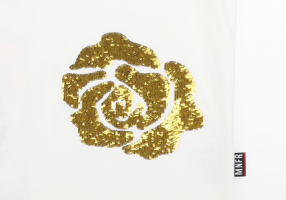 몽키플라워(Monkey Flower) 공용 M민화드로잉 레귤러핏 반팔티셔츠/MM1WTS09U WHITE