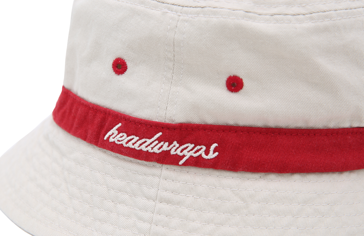 해드랩스(HEADWRAPS) 벙거지 코튼 레드
