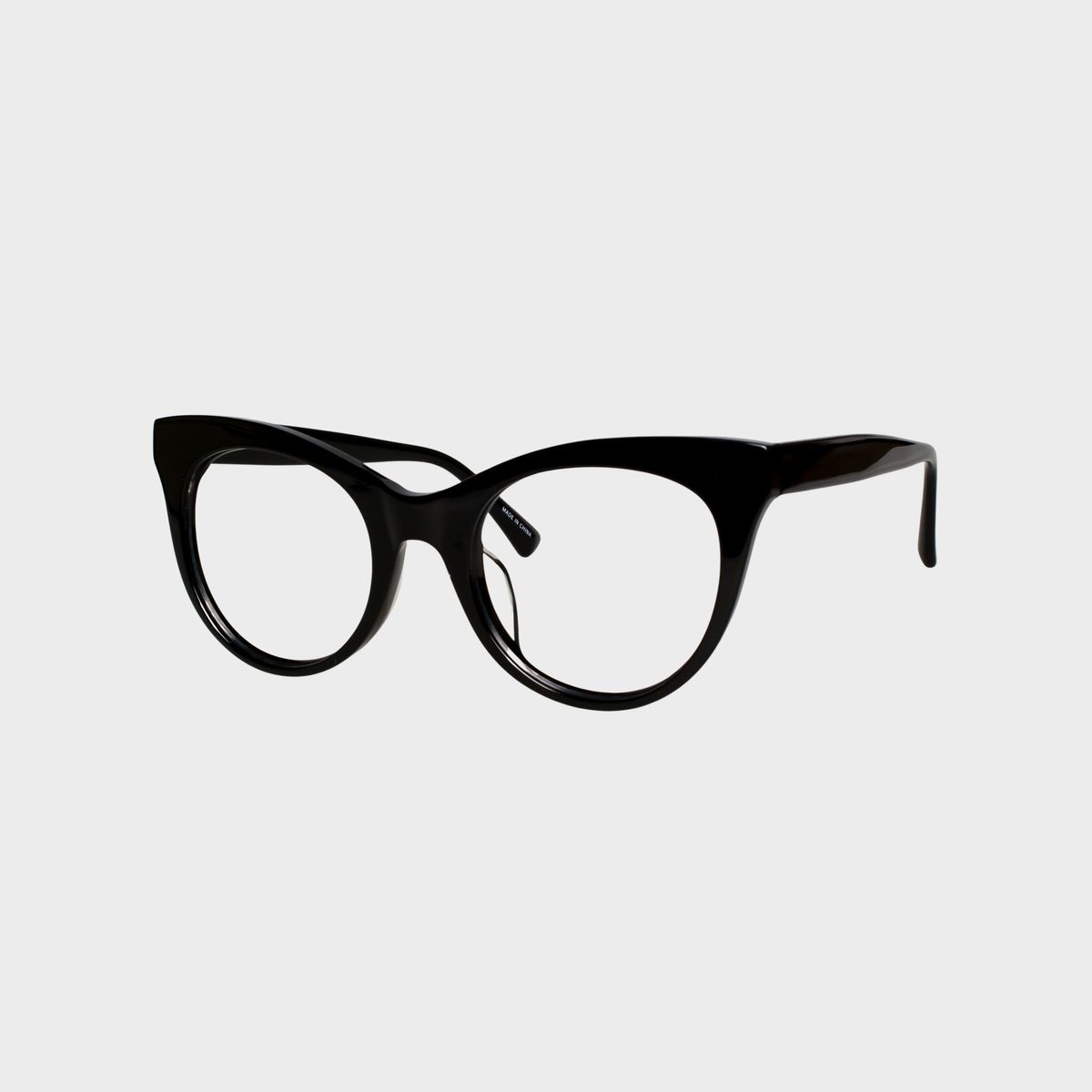 일삼사엠엠(134MM) 캣츠아이 오버형 아세테이트 블랙 M000877