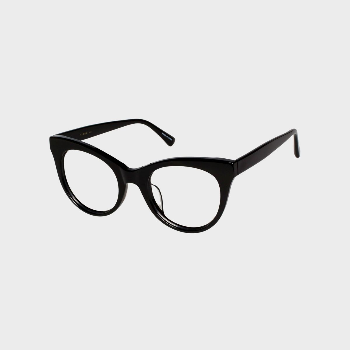 일삼사엠엠(134MM) 캣츠아이 오버형 아세테이트 블랙 M000877