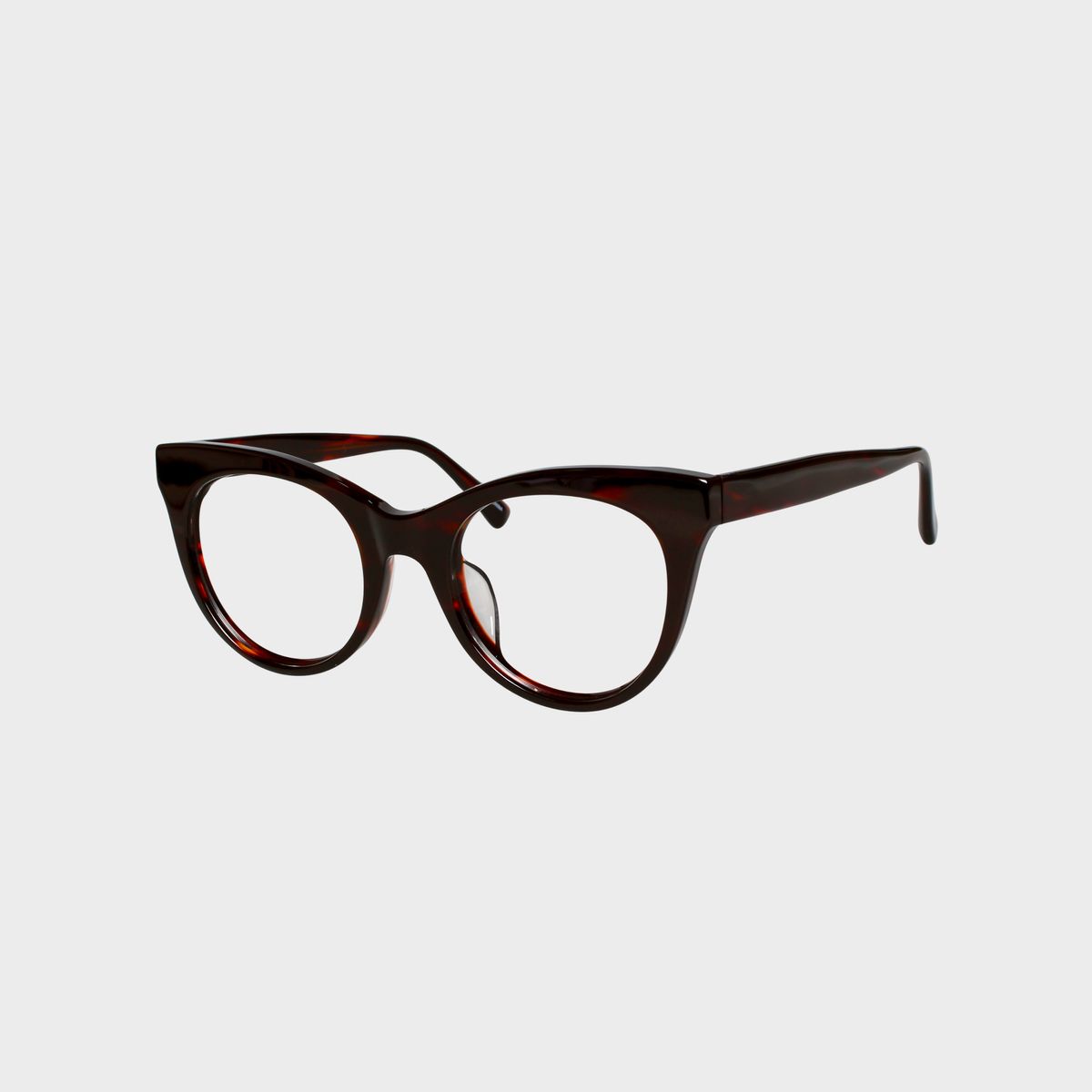 일삼사엠엠(134MM) 캣츠아이 오버형 아세테이트 브라운 M000878