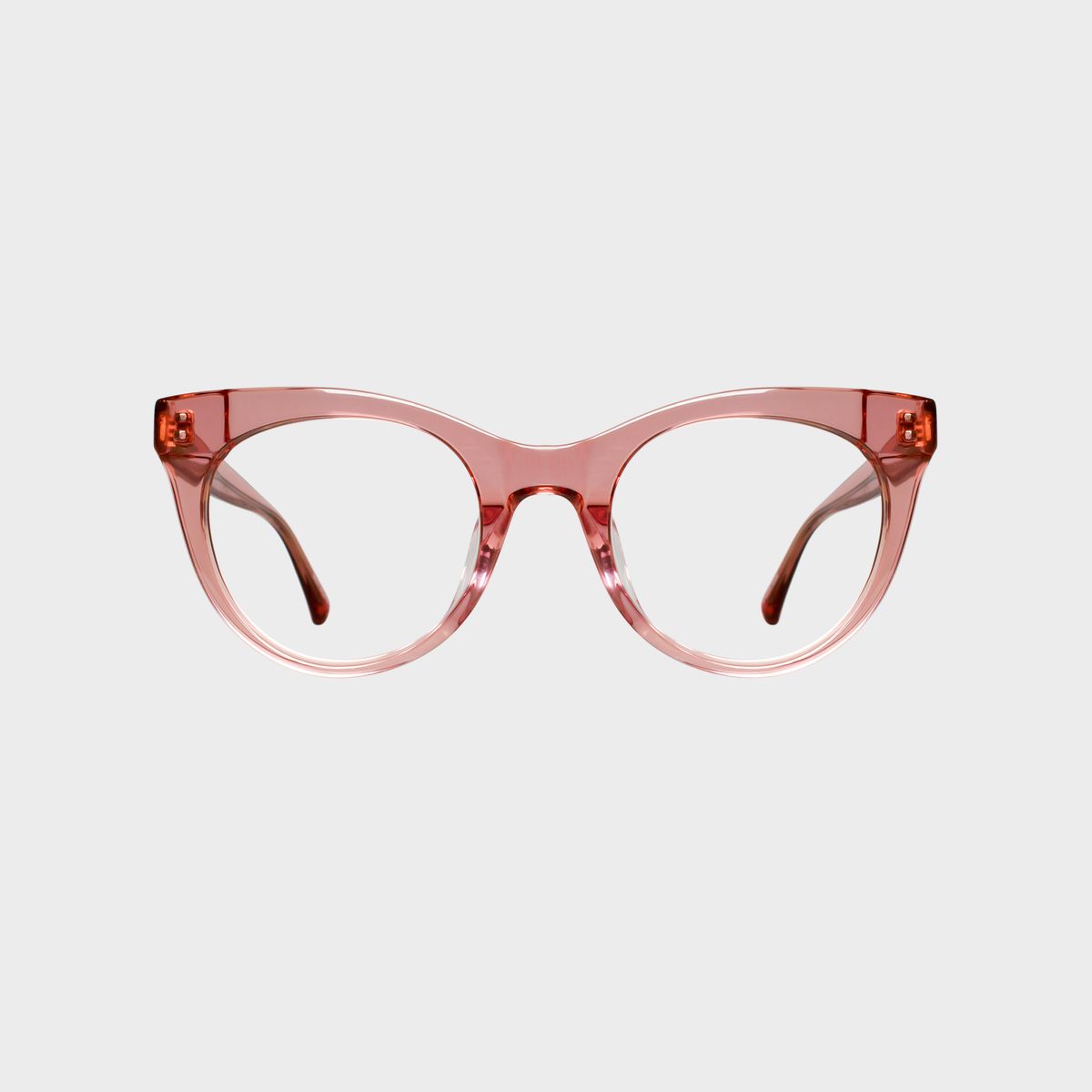 일삼사엠엠(134MM) 캣츠아이 오버형 아세테이트 투명라이트핑크 M000879