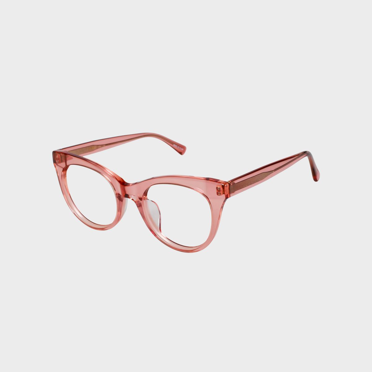 일삼사엠엠(134MM) 캣츠아이 오버형 아세테이트 투명라이트핑크 M000879