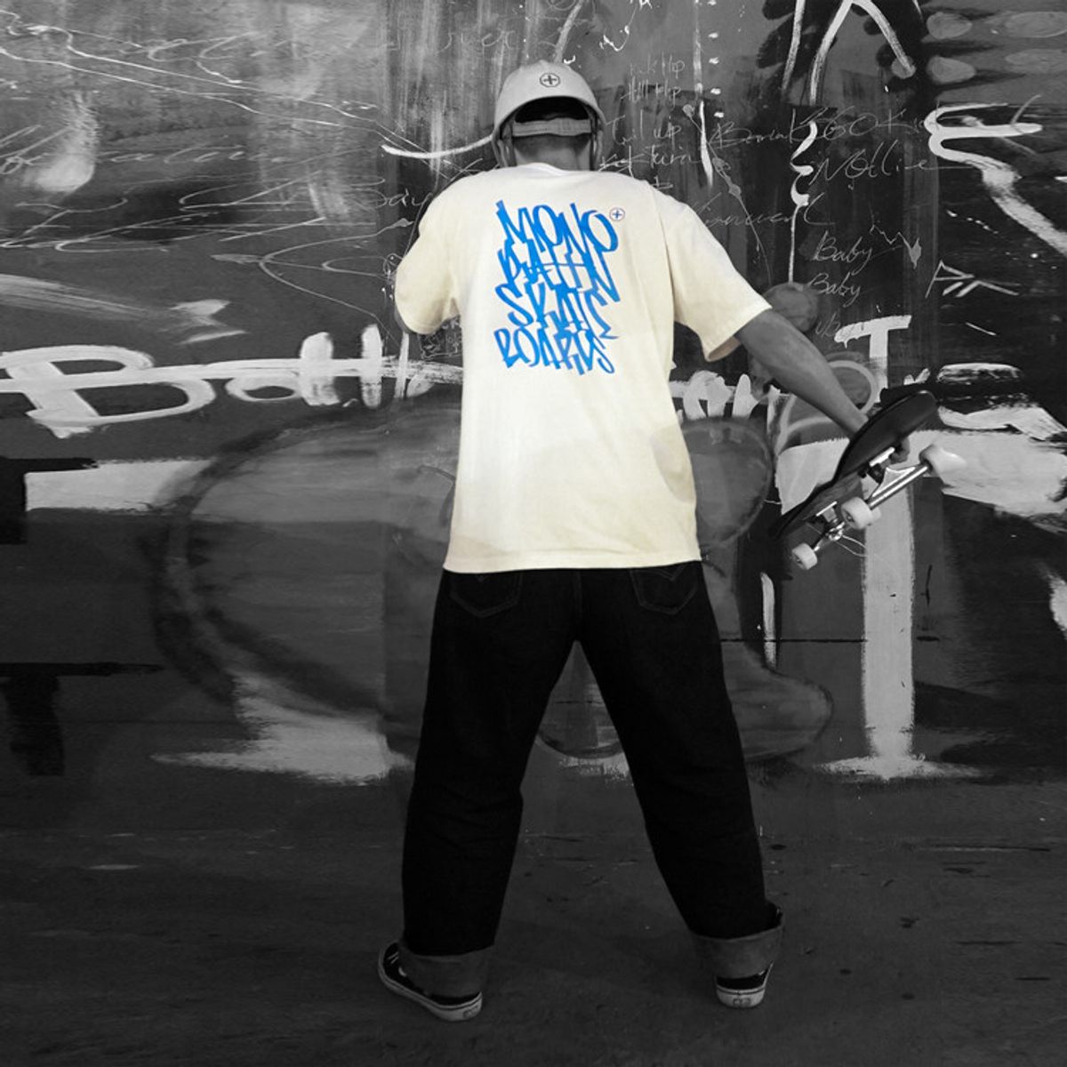 모노파틴(MONOPATIN) tagging monopatinskateboards t shirt - WTNB