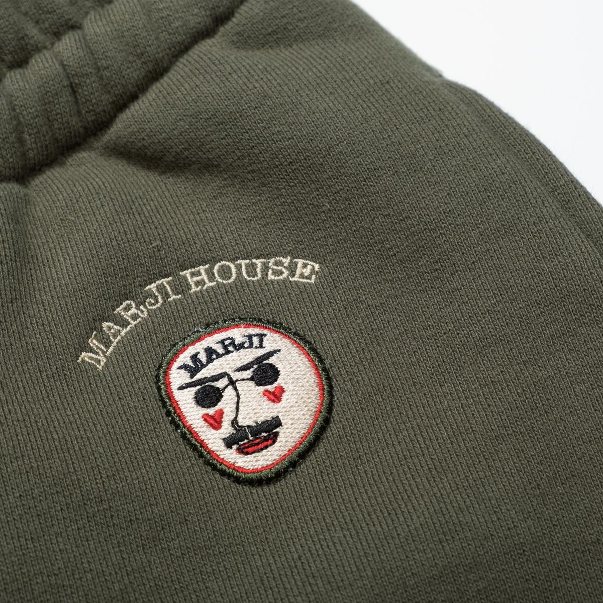 마르지하우스(MARJI HOUSE) MH/09 Half Sweatpants Khaki