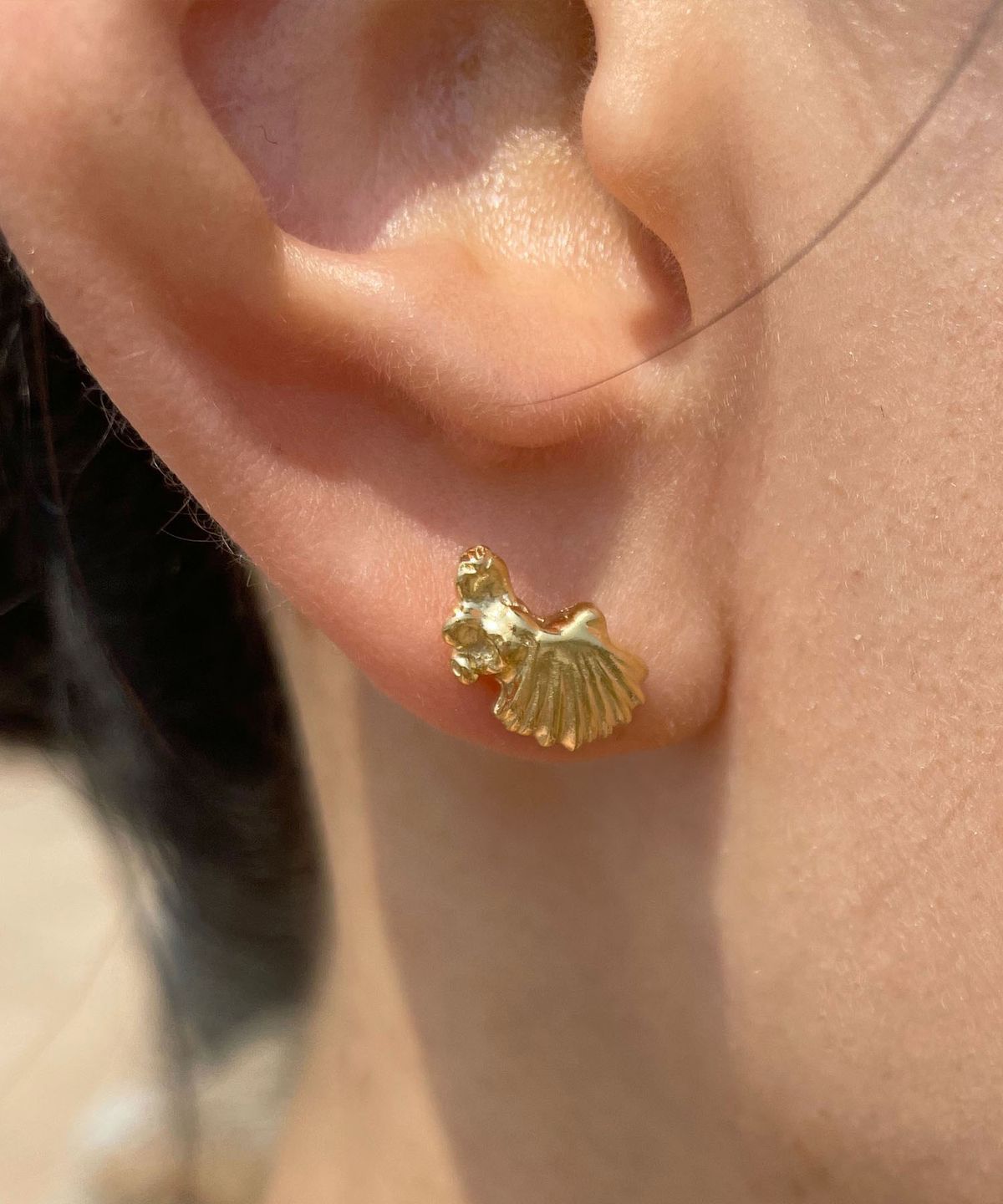 펄시(PERSY) BABY SEASHEEL STUD EARRING