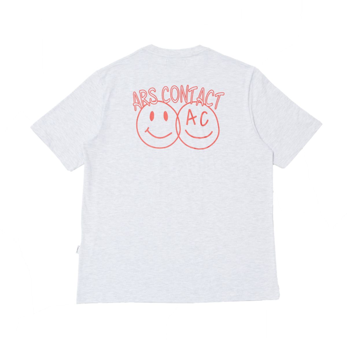 아르스 콘택트(ARSCONTACT) AC Smile Tee.Gray