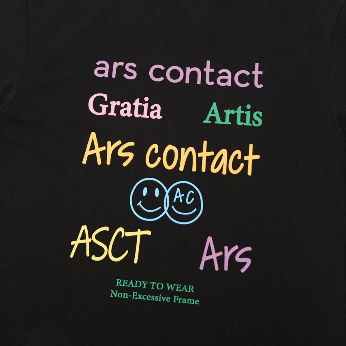 아르스 콘택트(ARSCONTACT) GA Tee.Black