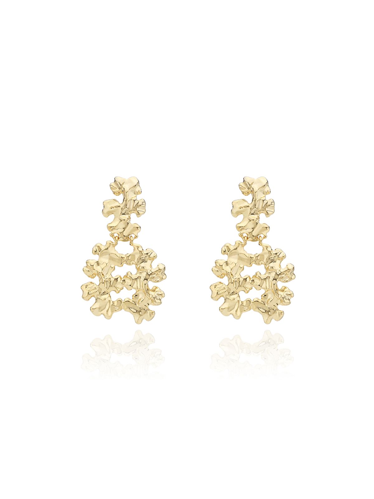 파피(POPPI) Gentle wave drop earrings