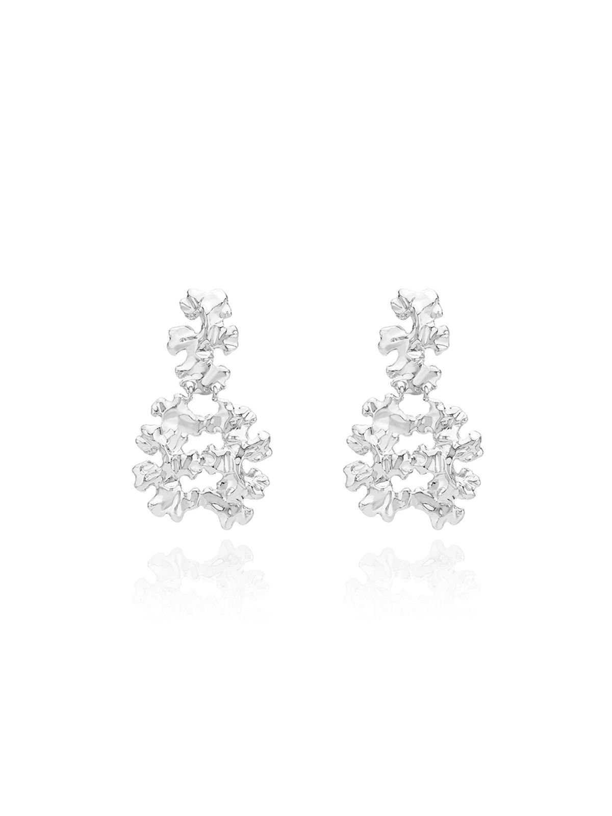 파피(POPPI) Gentle wave drop earrings