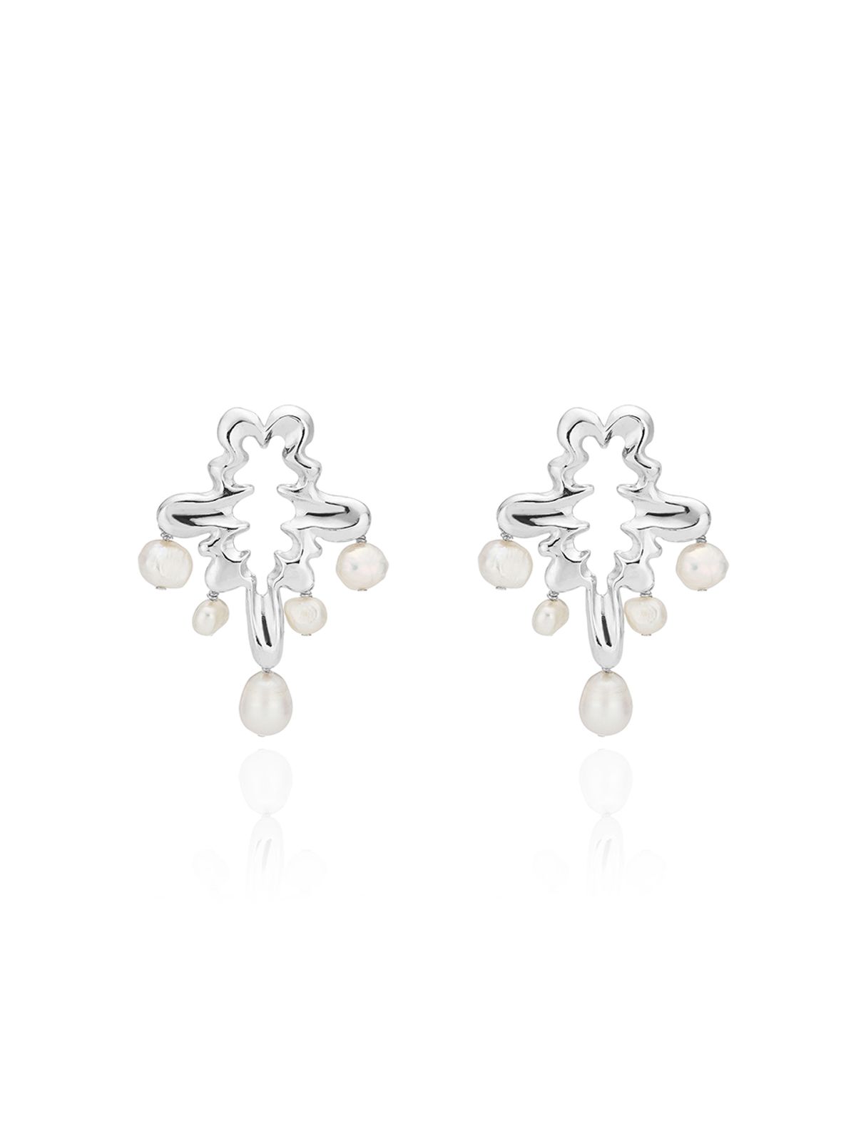 파피(POPPI) Drop of pearl earrings