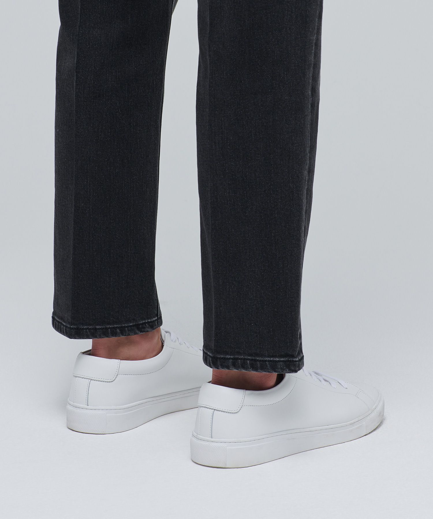 MUSINSA | MUSINSA STANDARD TAPERED CROPPED DENIM PANTS