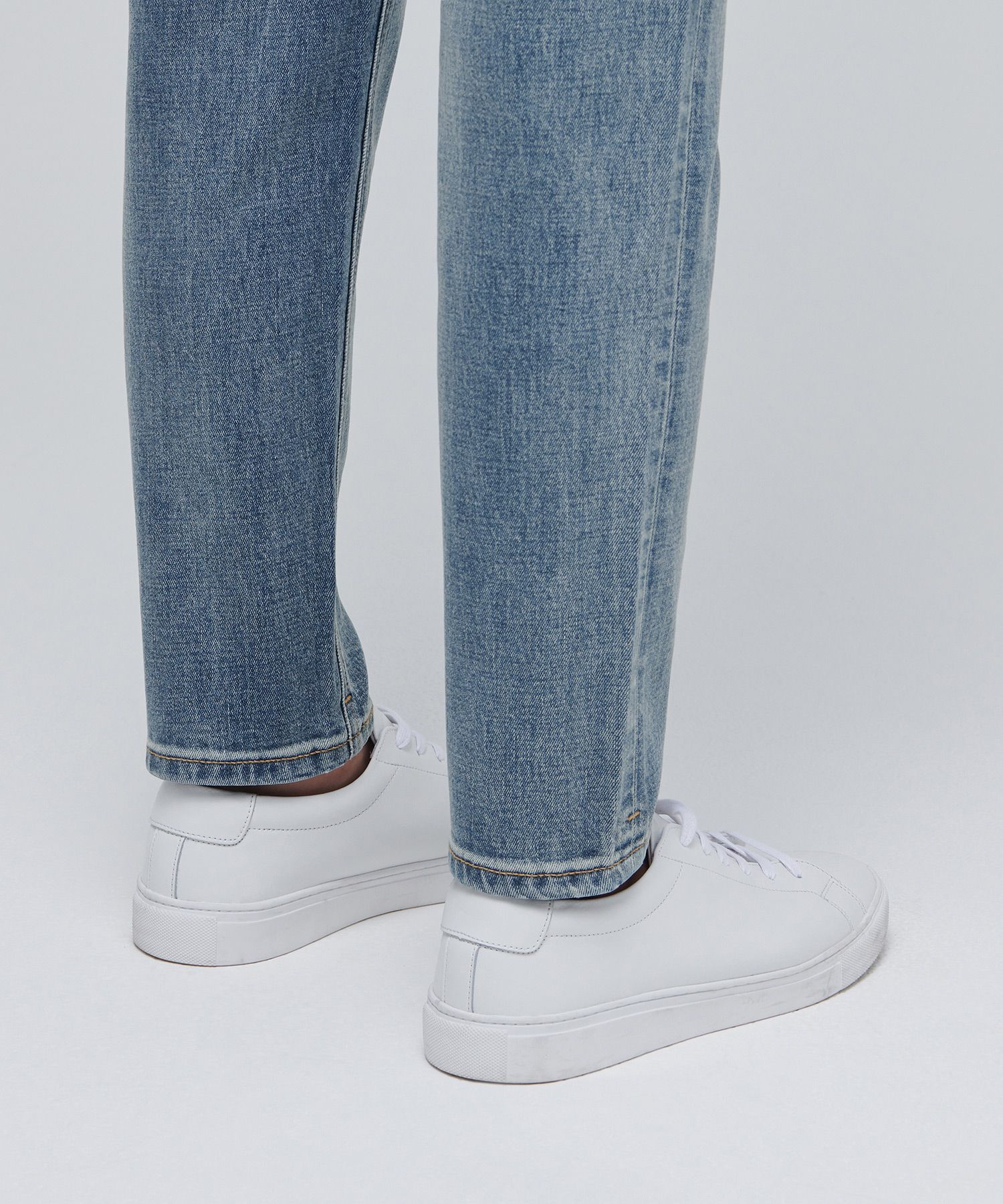 ★MUSINSA STANDARD★ KIPAS Slim Crop Denim Pants Sky Blue MM MUSINSA | MUSINSA STANDARD KIPAS Slim Crop Denim Pants [Sky
