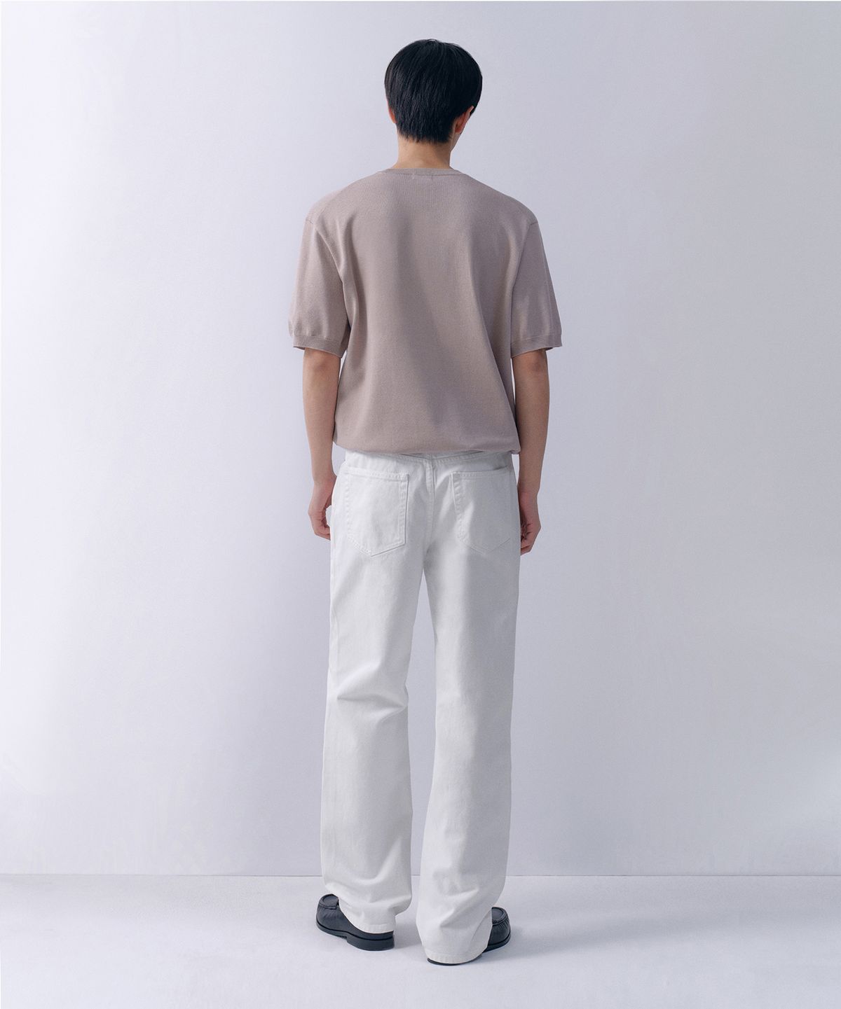 무신사 스탠다드(MUSINSA STANDARD) 레귤러 핏 데님 팬츠 [화이트]