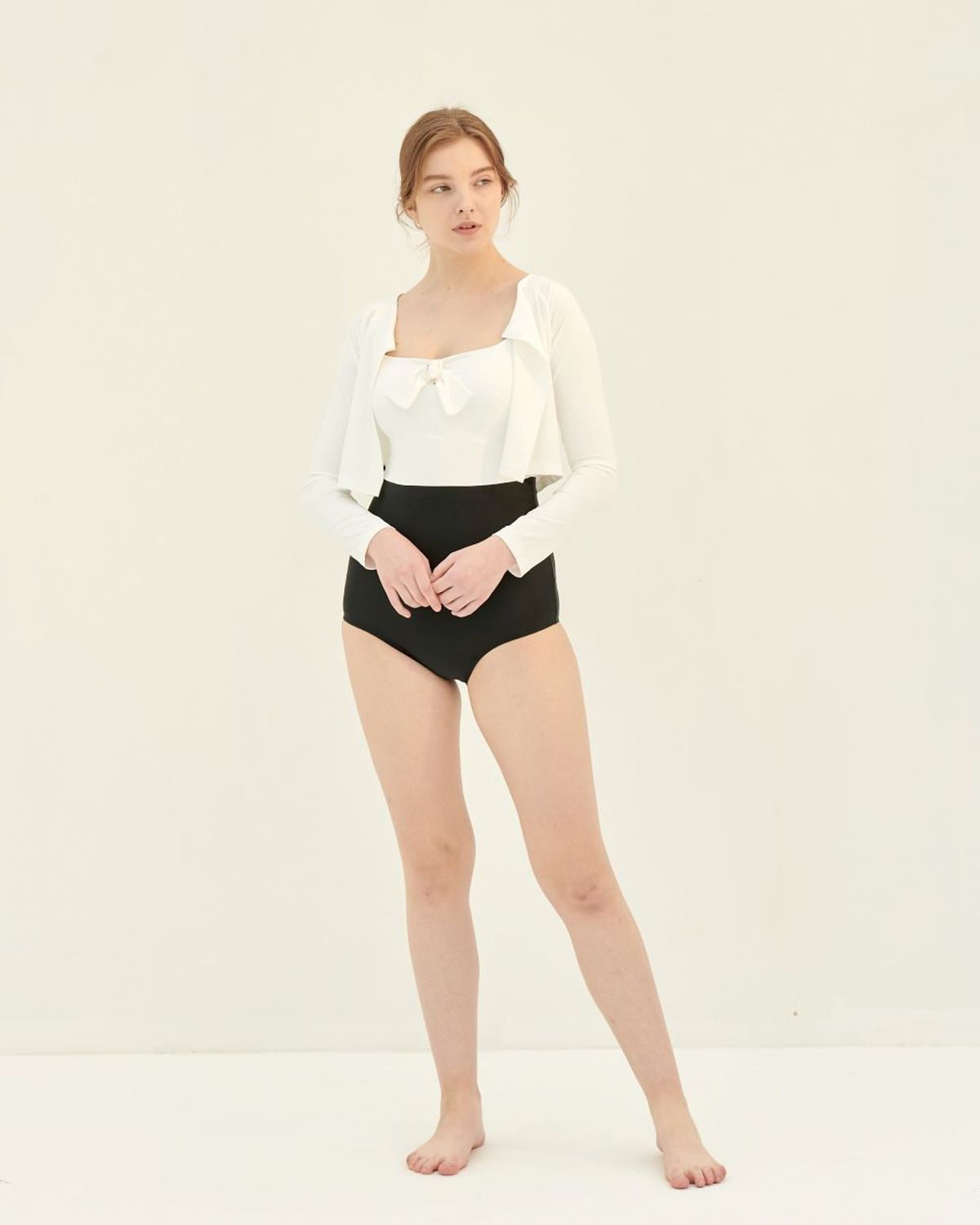 피노블랑코(PINO BLANCO) White Classic Swimsuit