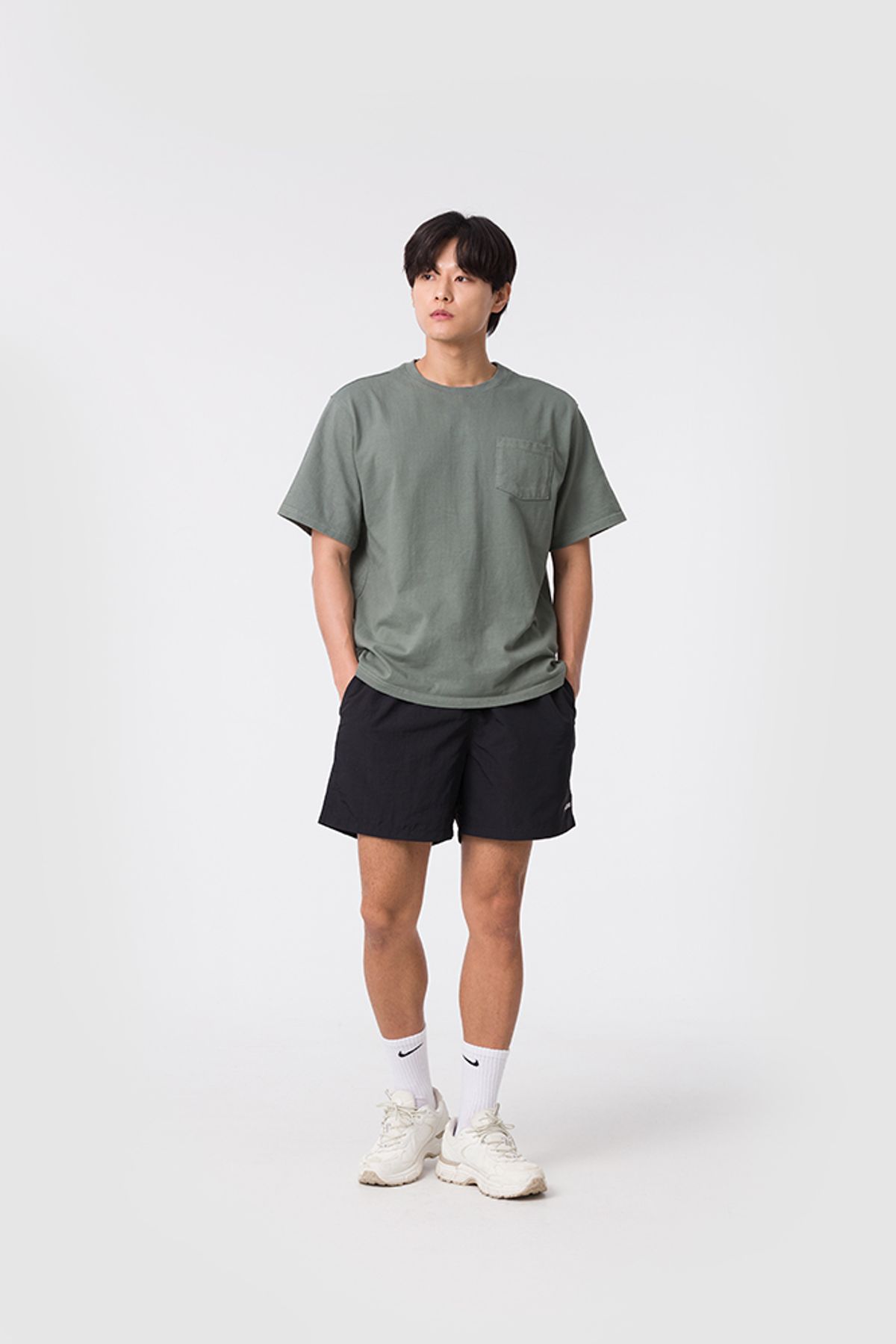 인스테이(INSTAY) 기본핏 스텝 반바지 쇼츠 3 color