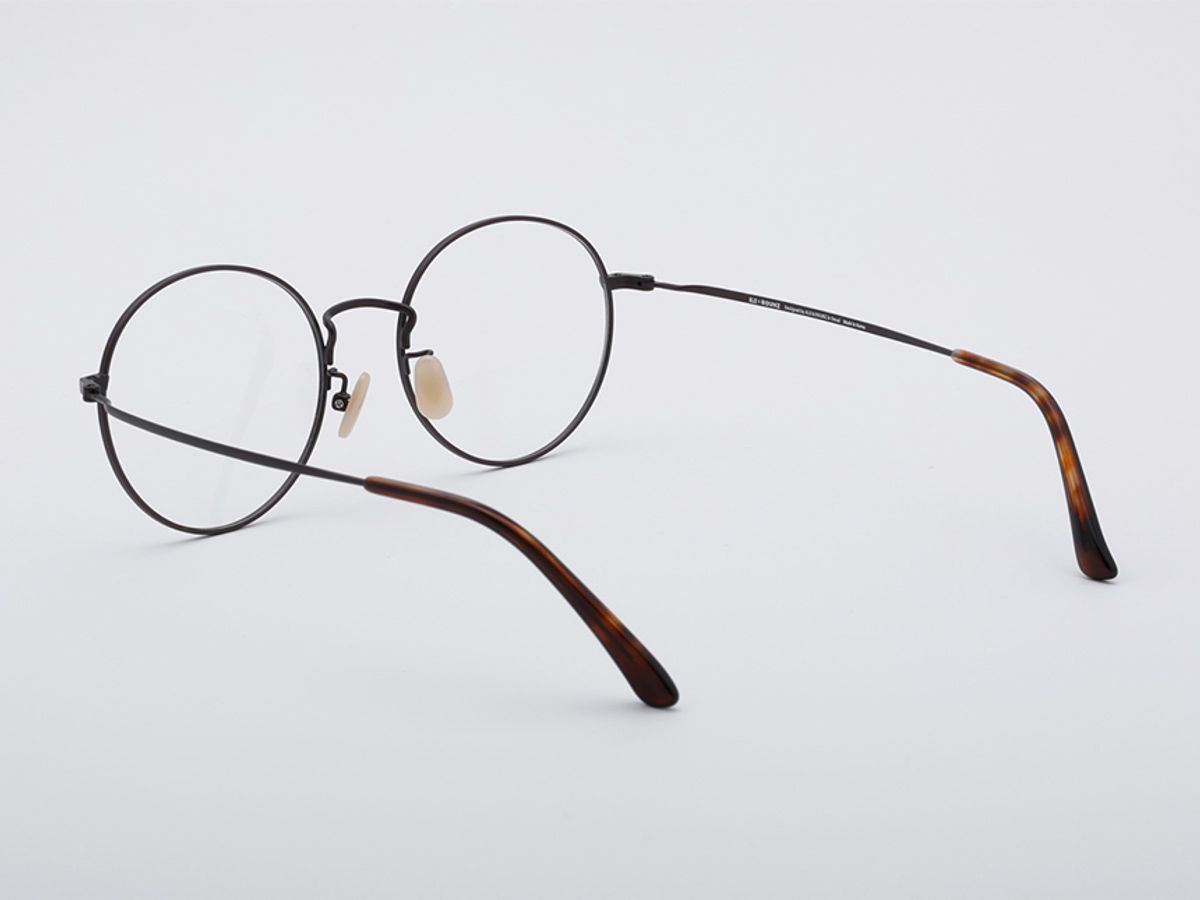 알로아이웨어(ALO EYEWEAR) [ALOXROUNZ] AR8101A C5 오버사이즈 브라운 라운드 안경테