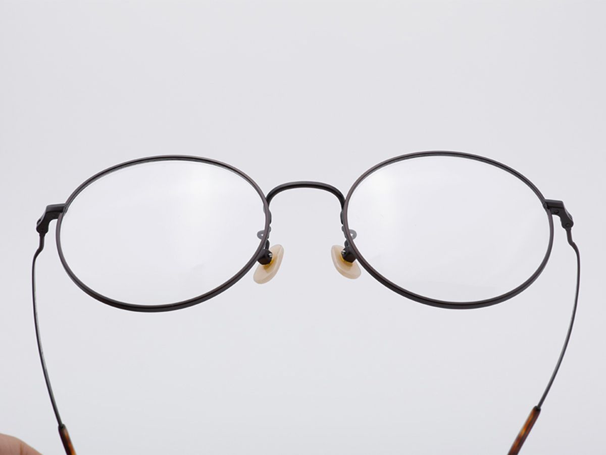 알로아이웨어(ALO EYEWEAR) [ALOXROUNZ] AR8101A C5 오버사이즈 브라운 라운드 안경테
