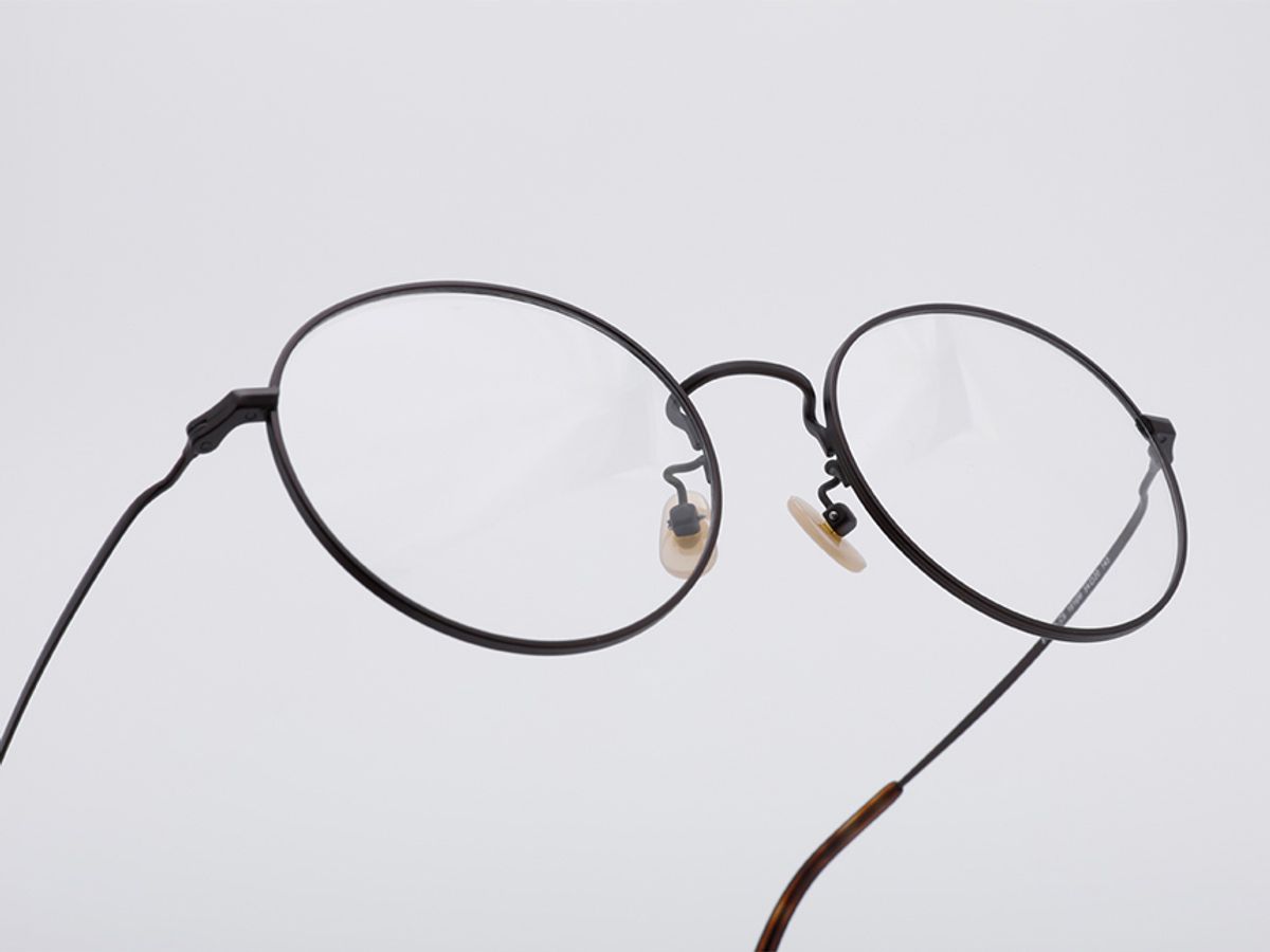 알로아이웨어(ALO EYEWEAR) [ALOXROUNZ] AR8101A C5 오버사이즈 브라운 라운드 안경테