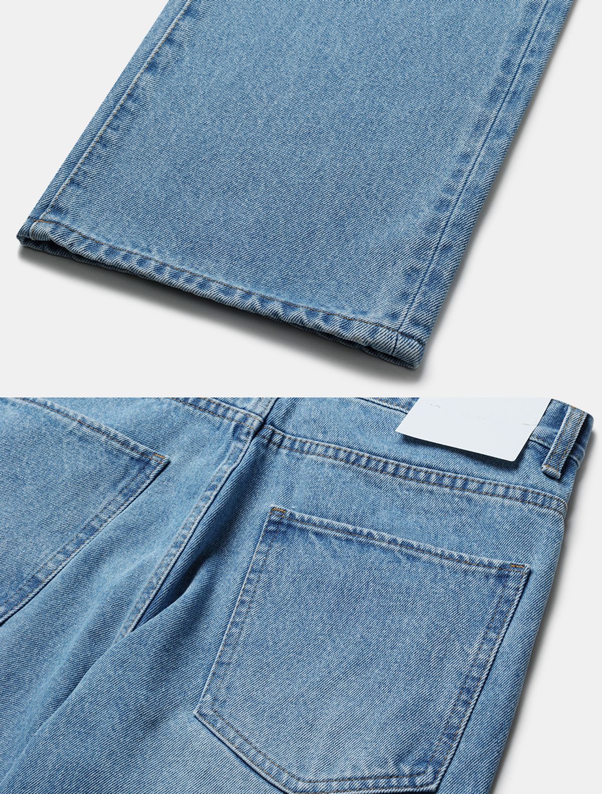 데호(DEHO) BOOT CUT DENIM [Light blue]