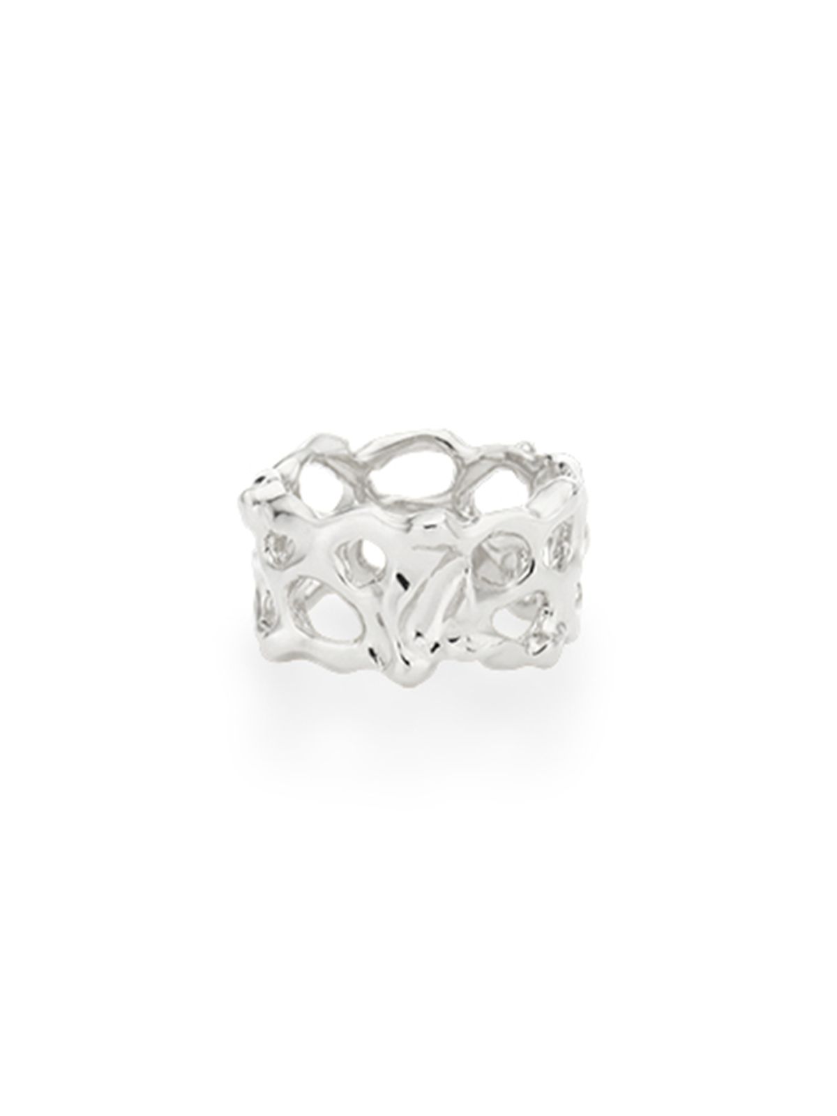 파피(POPPI) Silver glam link ring