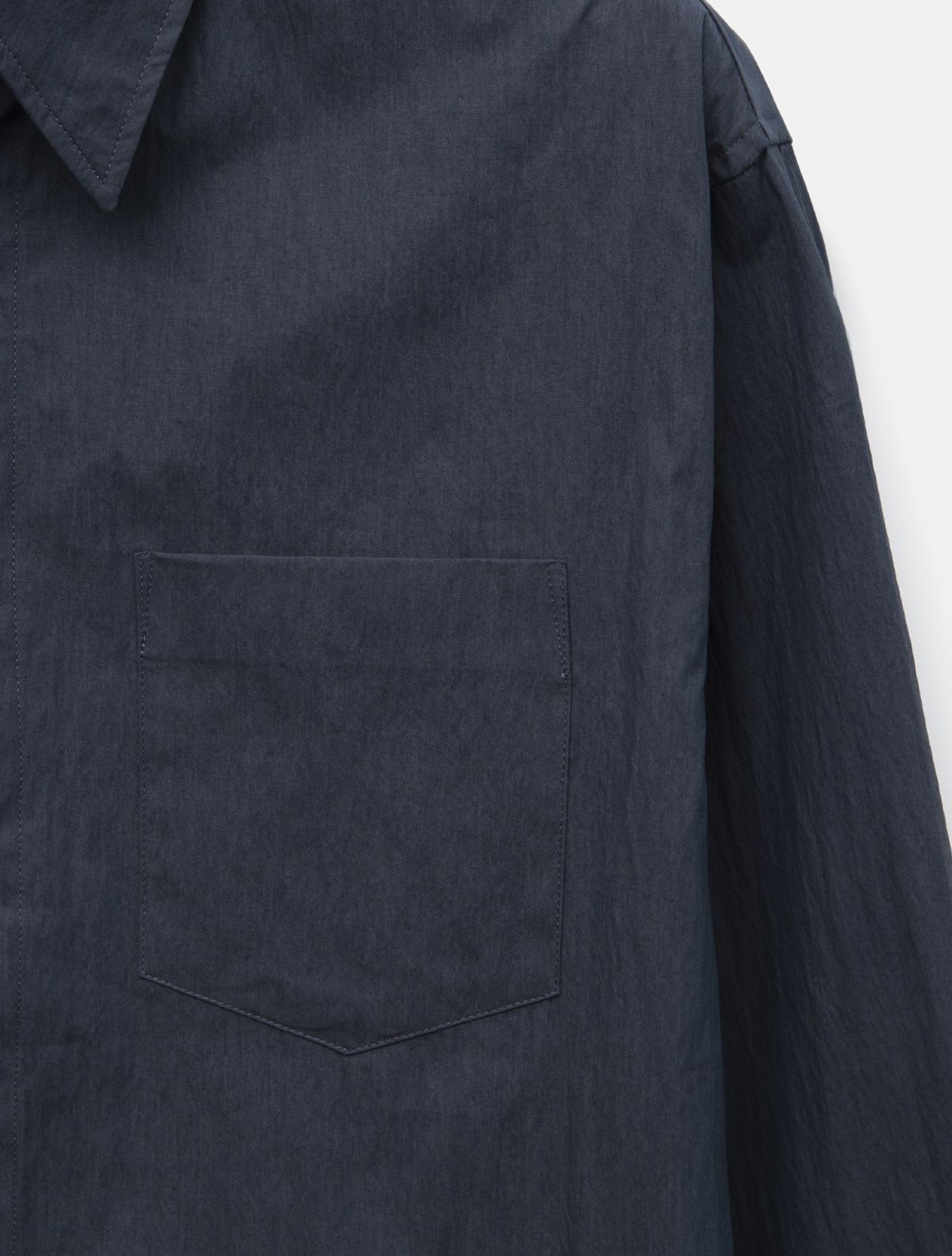 데호(DEHO) STANDARD C/N SHIRTS [Charcoal]