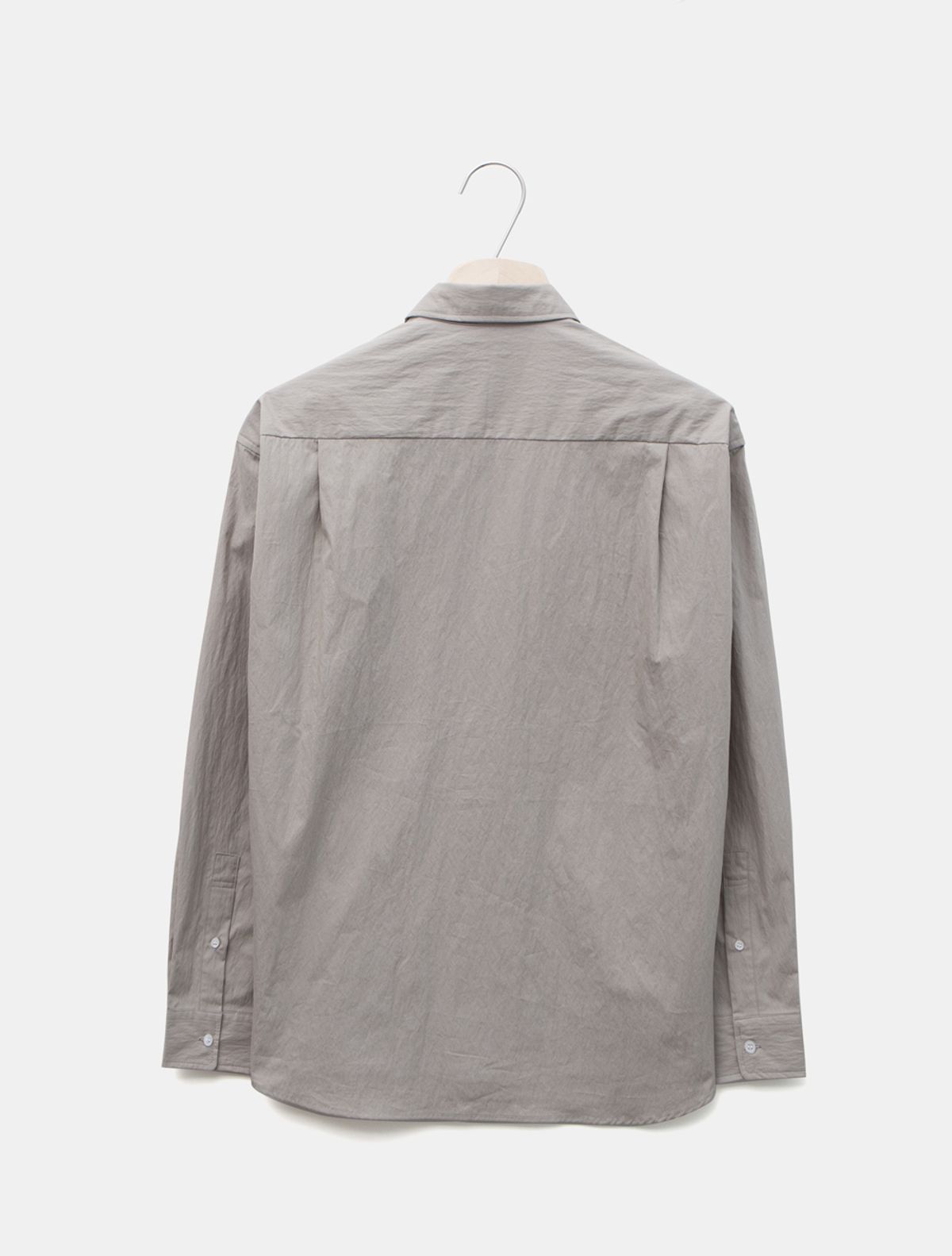 데호(DEHO) STANDARD C/N SHIRTS [Khaki beige]