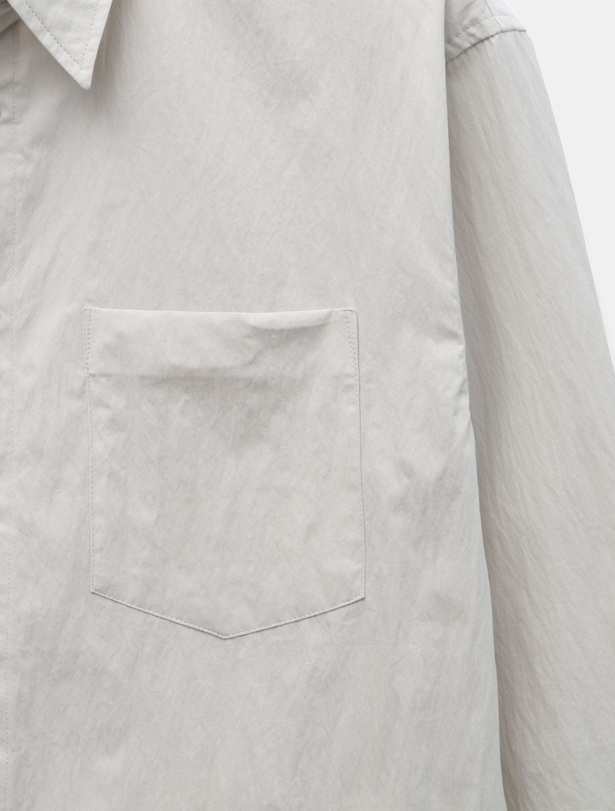 데호(DEHO) STANDARD C/N SHIRTS [Light beige]