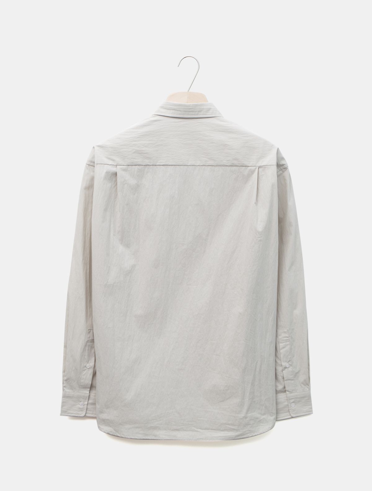 데호(DEHO) STANDARD C/N SHIRTS [Light beige]