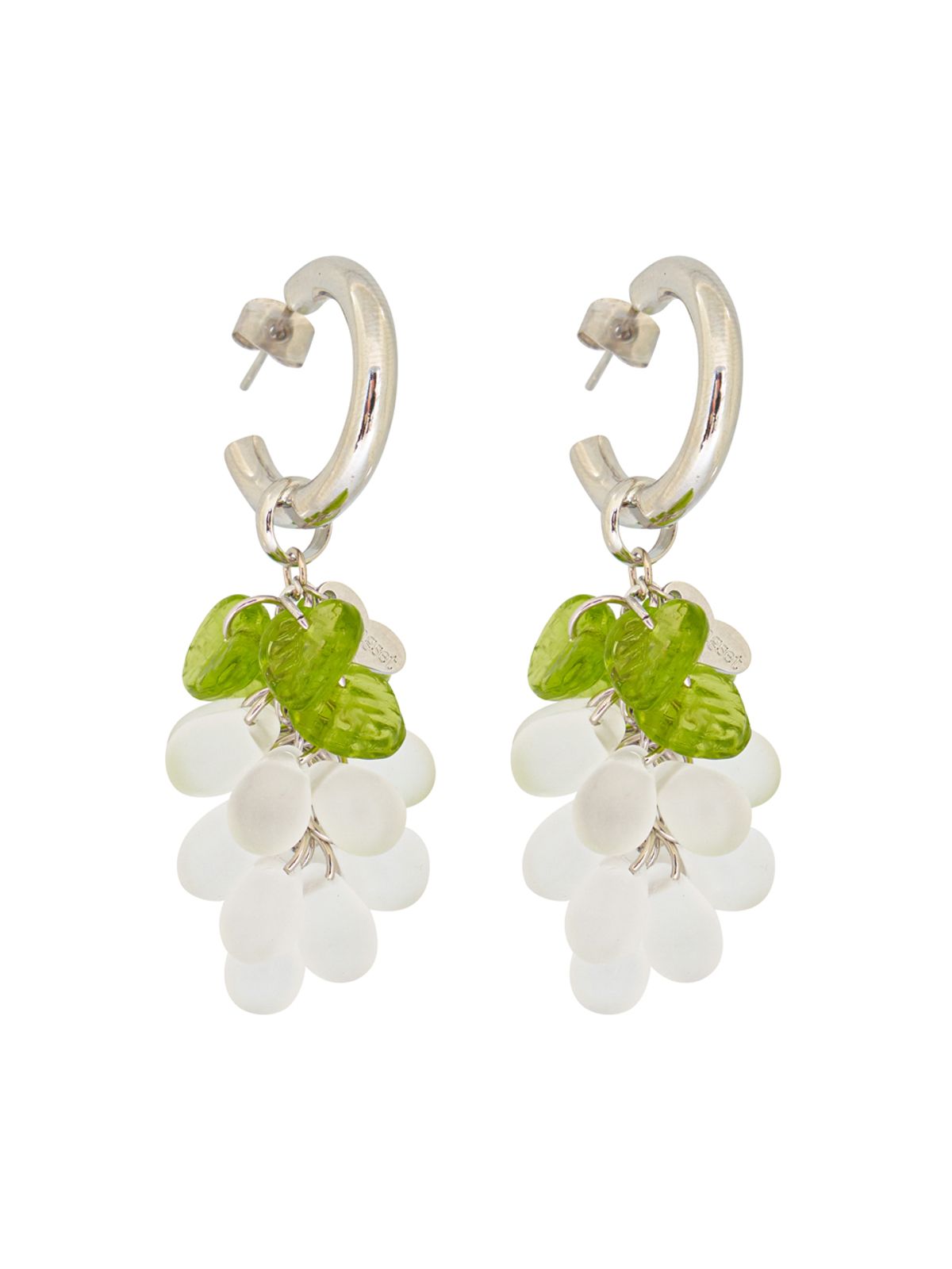 스윙셋(SWINGSET) Grape Earrings (White)