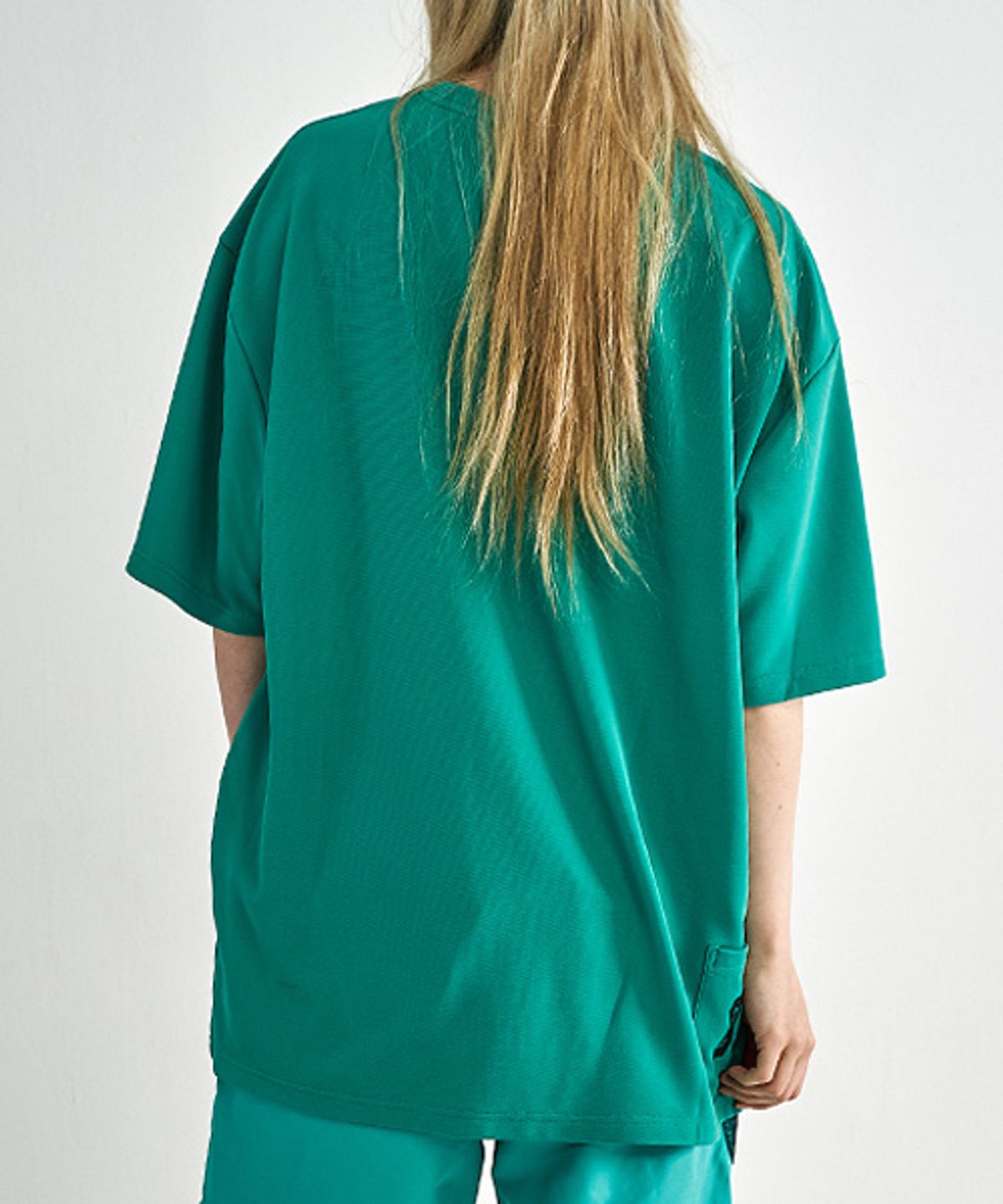 88리미티드(88LIMITED) BREATHBRIC T-shirt (GREEN)
