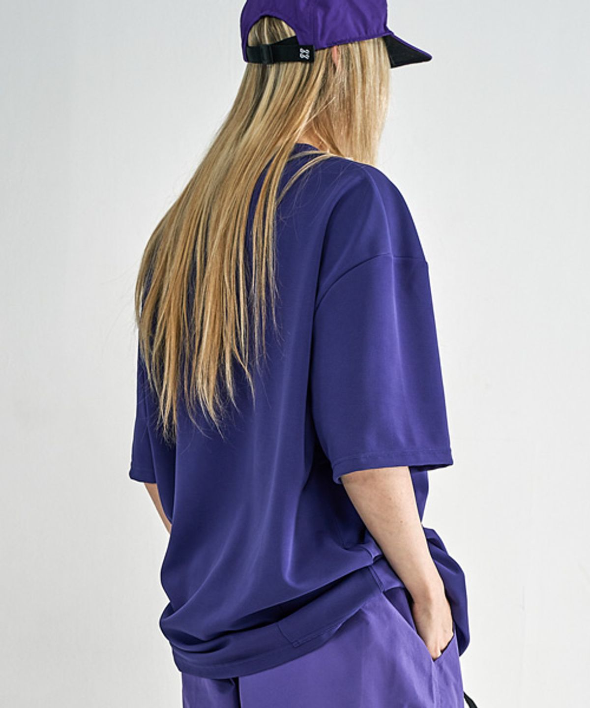 88리미티드(88LIMITED) BREATHBRIC T-shirt (PURPLE)