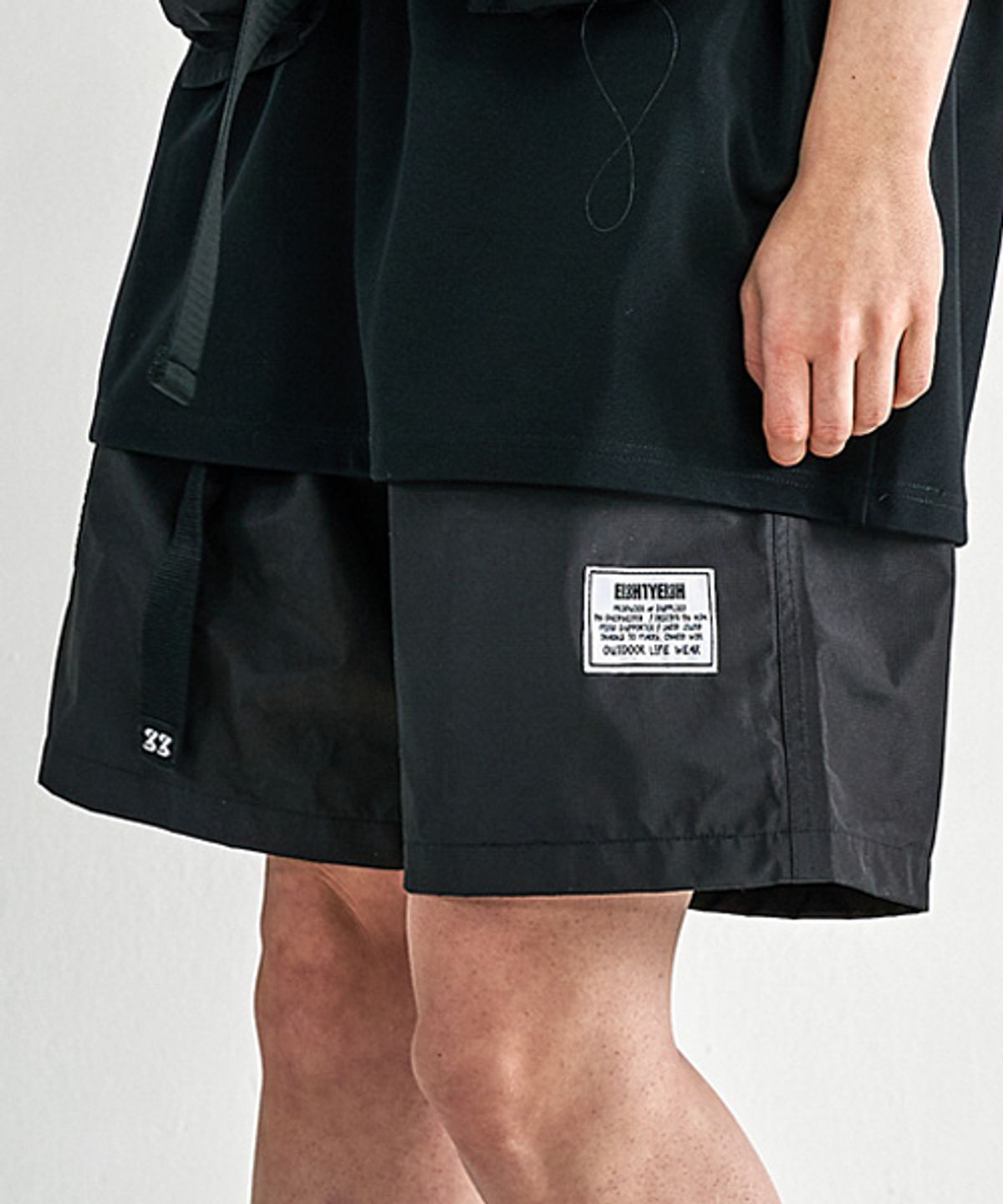 88리미티드(88LIMITED) BREATHBRIC SUPER WATERPROOFING Pants (Black)