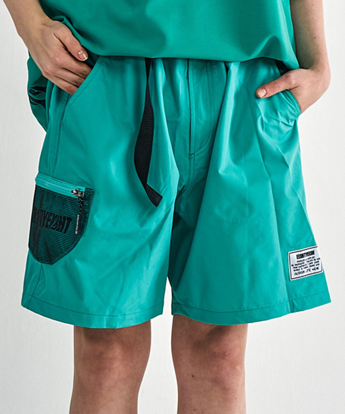 88리미티드(88LIMITED) BREATHBRIC SUPER WATERPROOFING Pants (Green)