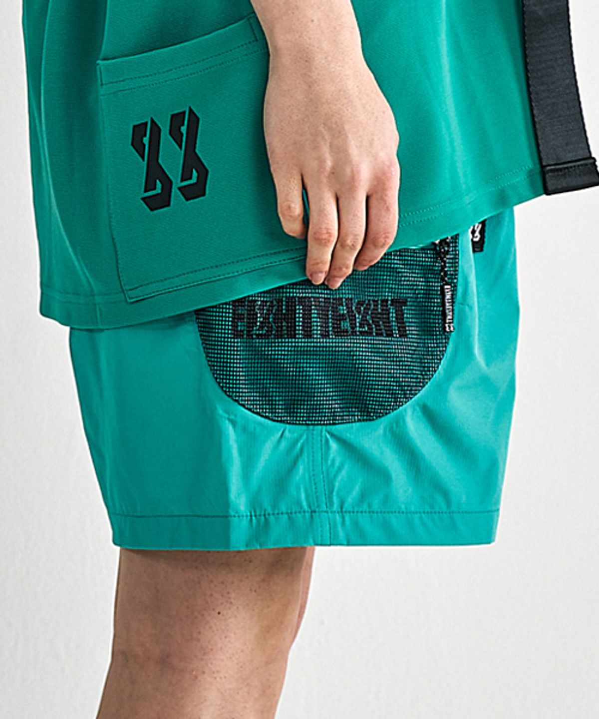 88리미티드(88LIMITED) BREATHBRIC SUPER WATERPROOFING Pants (Green)