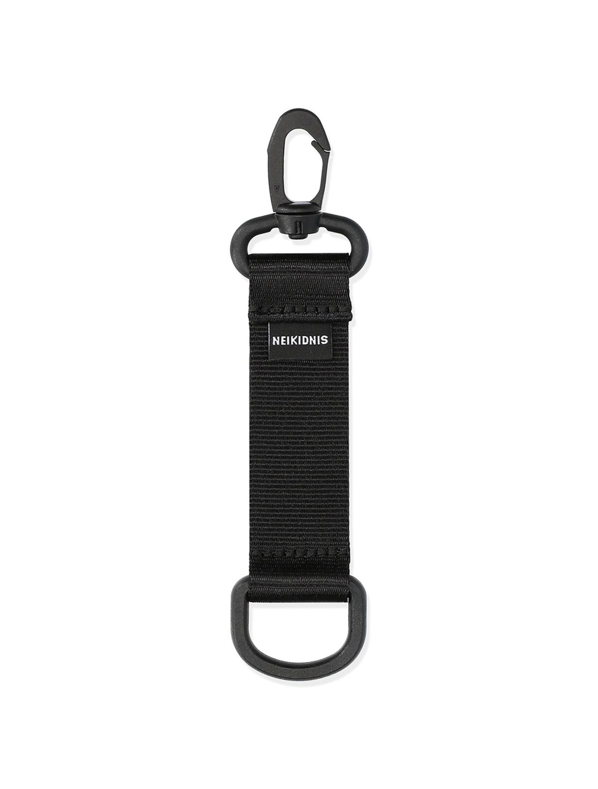 네이키드니스(NEIKIDNIS) BASIC LOGO KEY HOLDER / BLACK