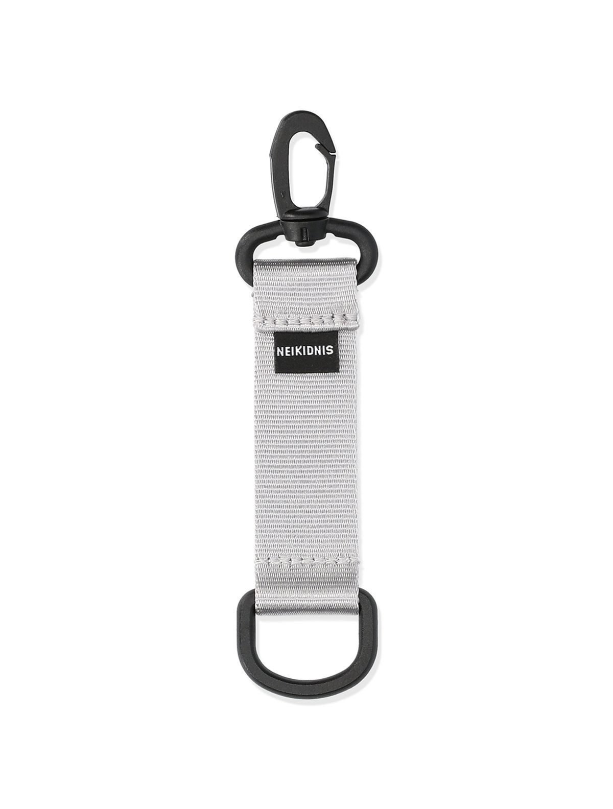 네이키드니스(NEIKIDNIS) BASIC LOGO KEY HOLDER / SILVER